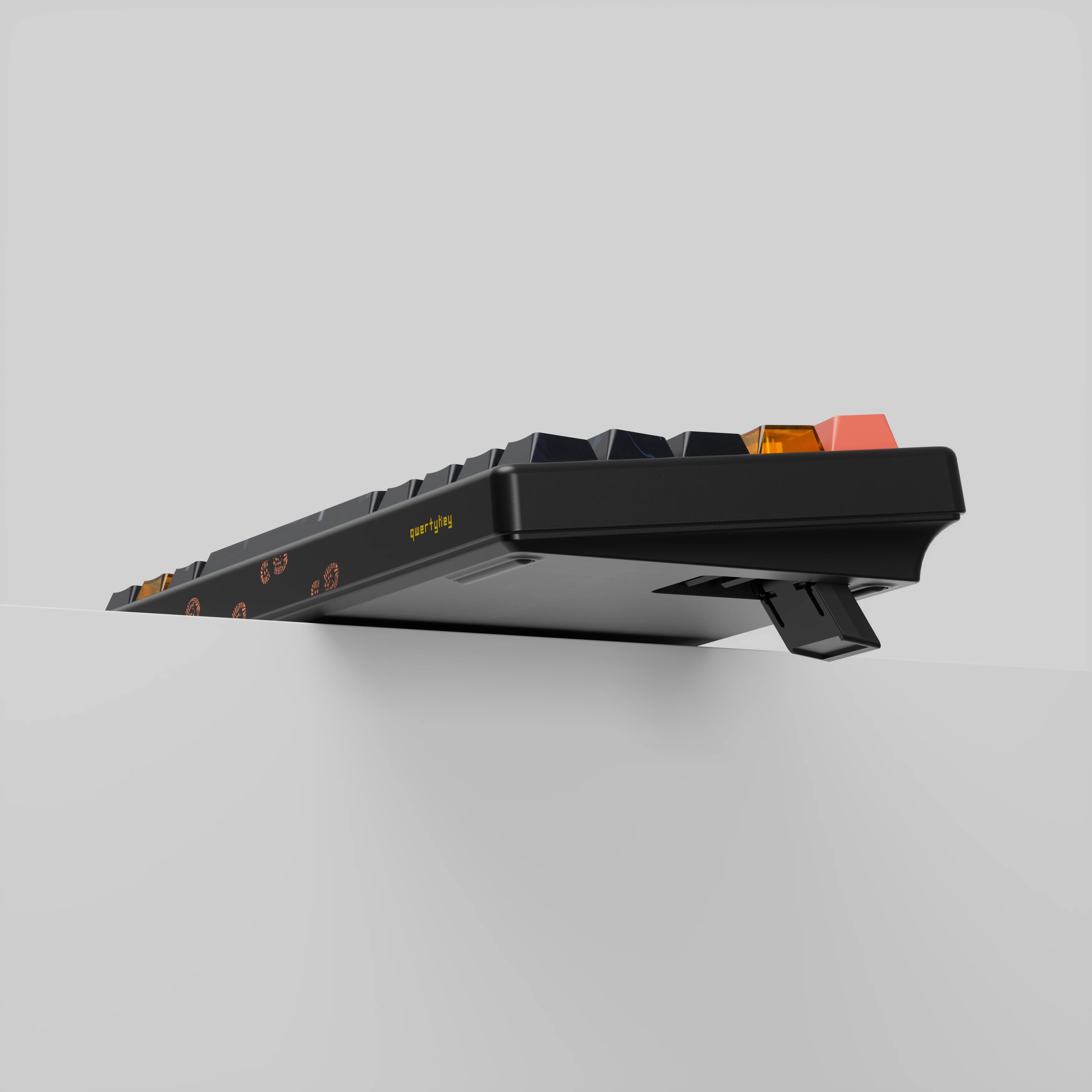 QwertyKey61 PRO Fallout Bluetooth Bezprzewodowa Hotswap RGB VIA Klawiatura Mechaniczna Gaming