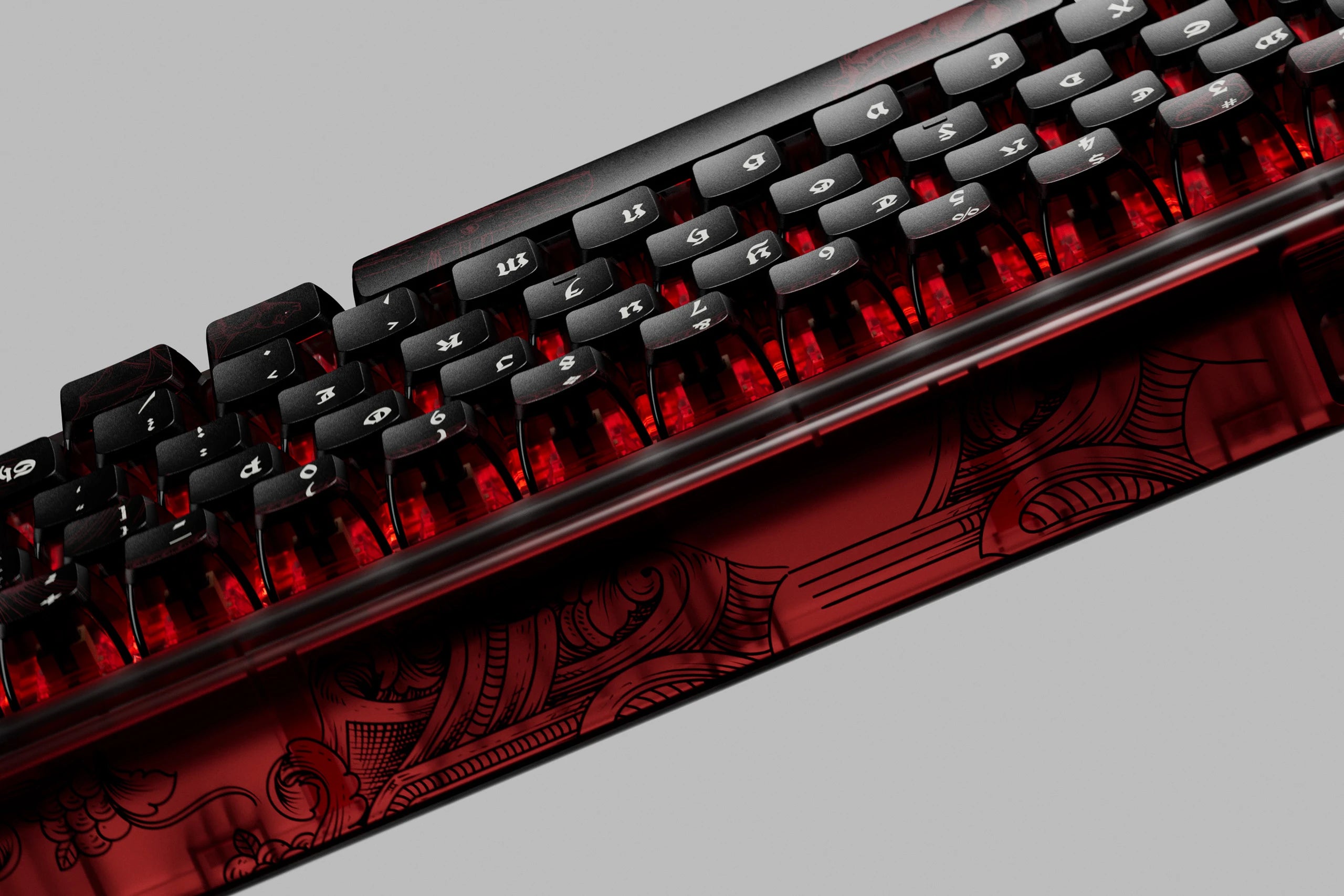 QwertyKey65 Pro Dracula Bluetooth Wireless VIA Hotswap RGB Tastatura Mecanica Gaming