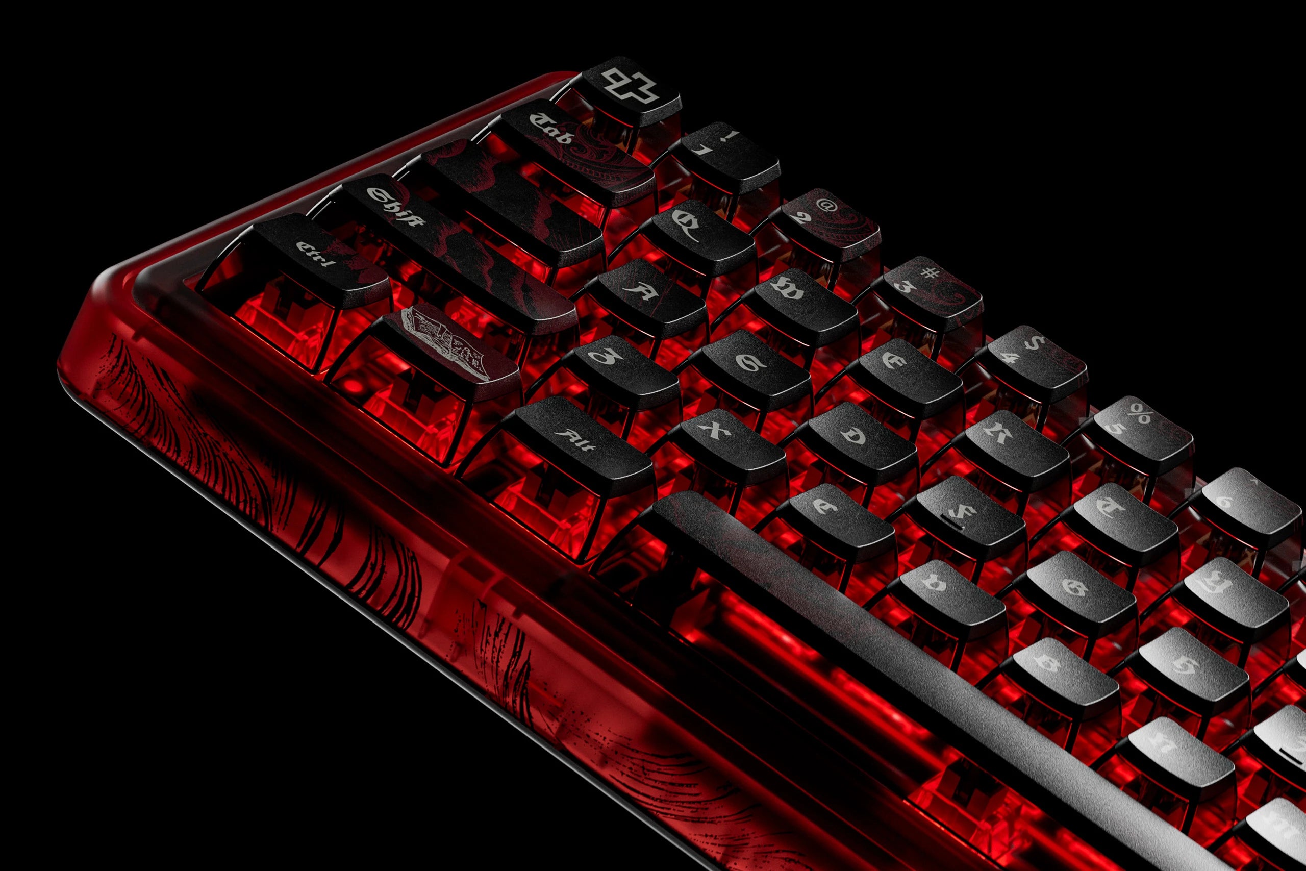 QwertyKey65 Pro Dracula Bluetooth Wireless VIA Hotswap RGB Tastatura Mecanica Gaming