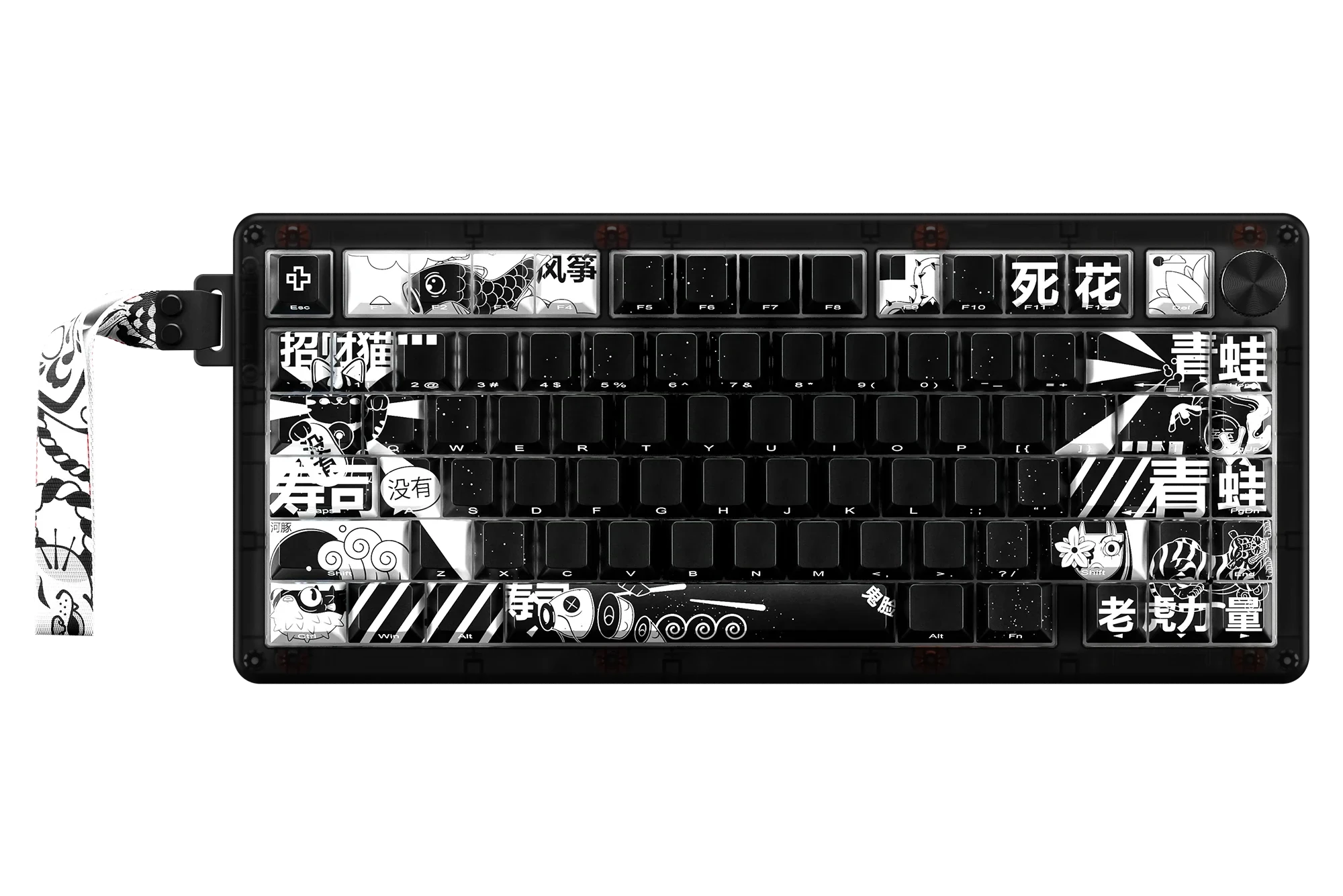 QwertyKey75 HE Momo – Hall Effect, Rapid Trigger, RGB, Snap Tap, Przełączniki Magnetyczne