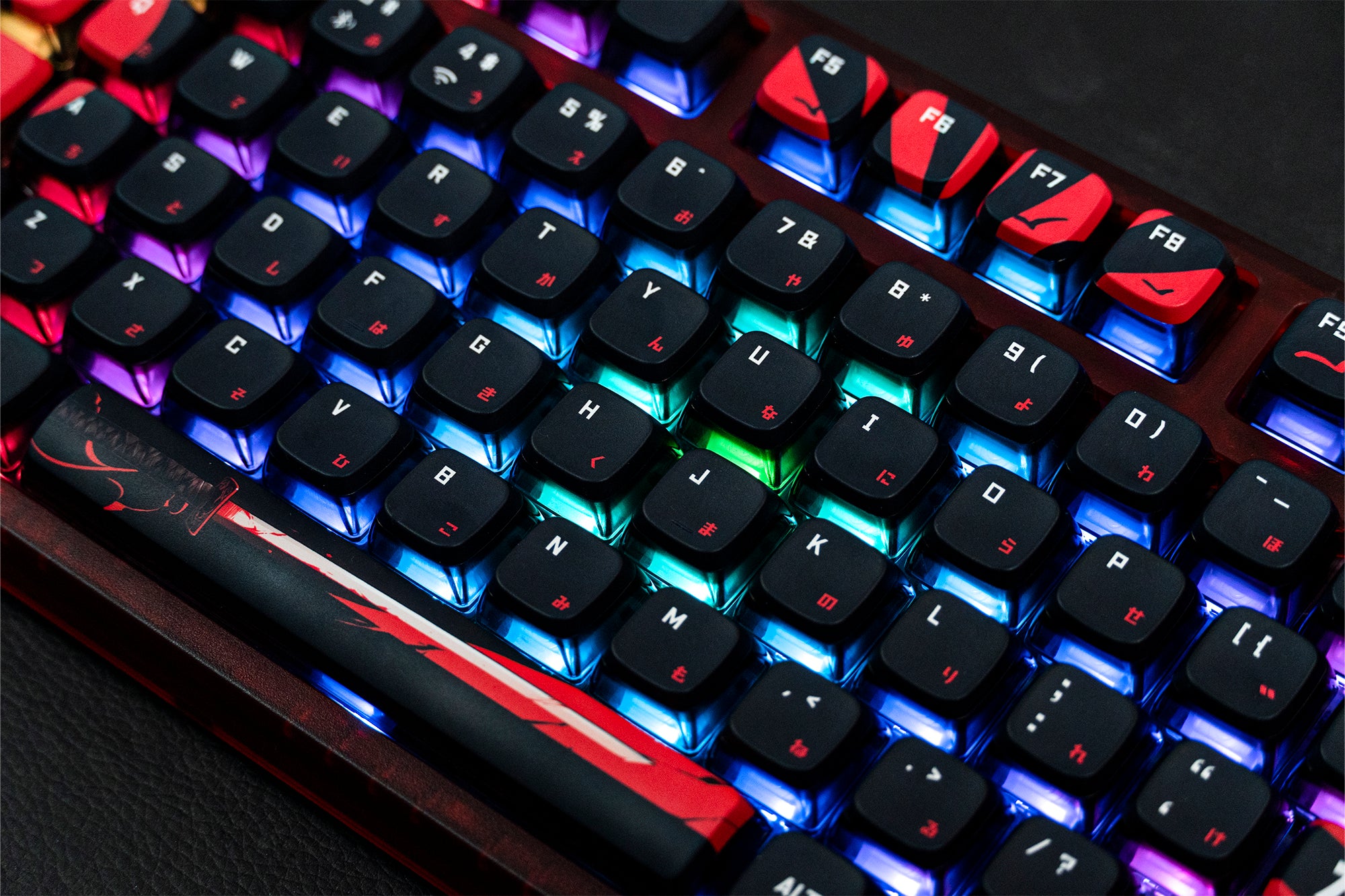 QwertyKey75 Samurai Bluetooth Wireless Hotswap RGB VIA/QMK Gasket Mounted Tastatura Mecanica Gaming