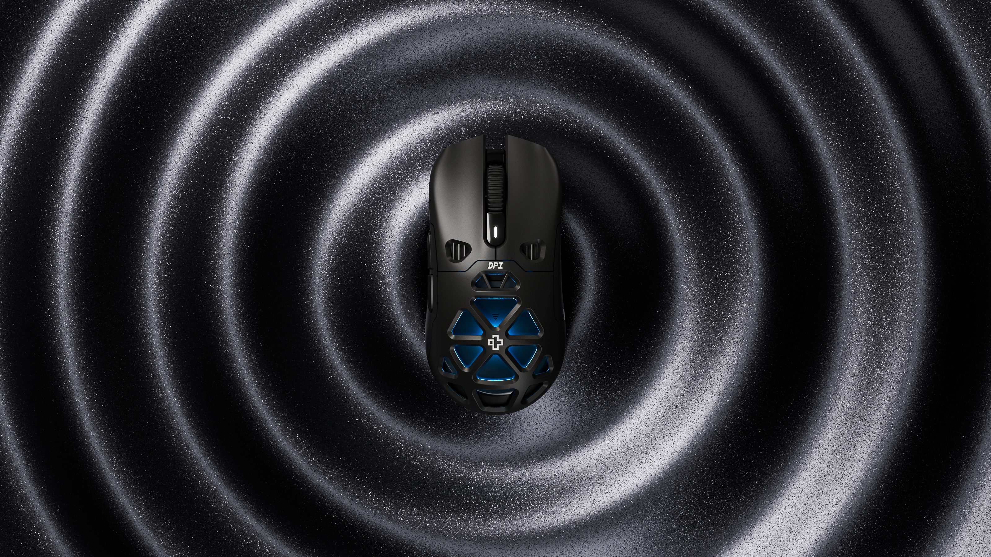 Mouse QwertyKey QKM1 Wireless Bluetooth Charging Dock Negru