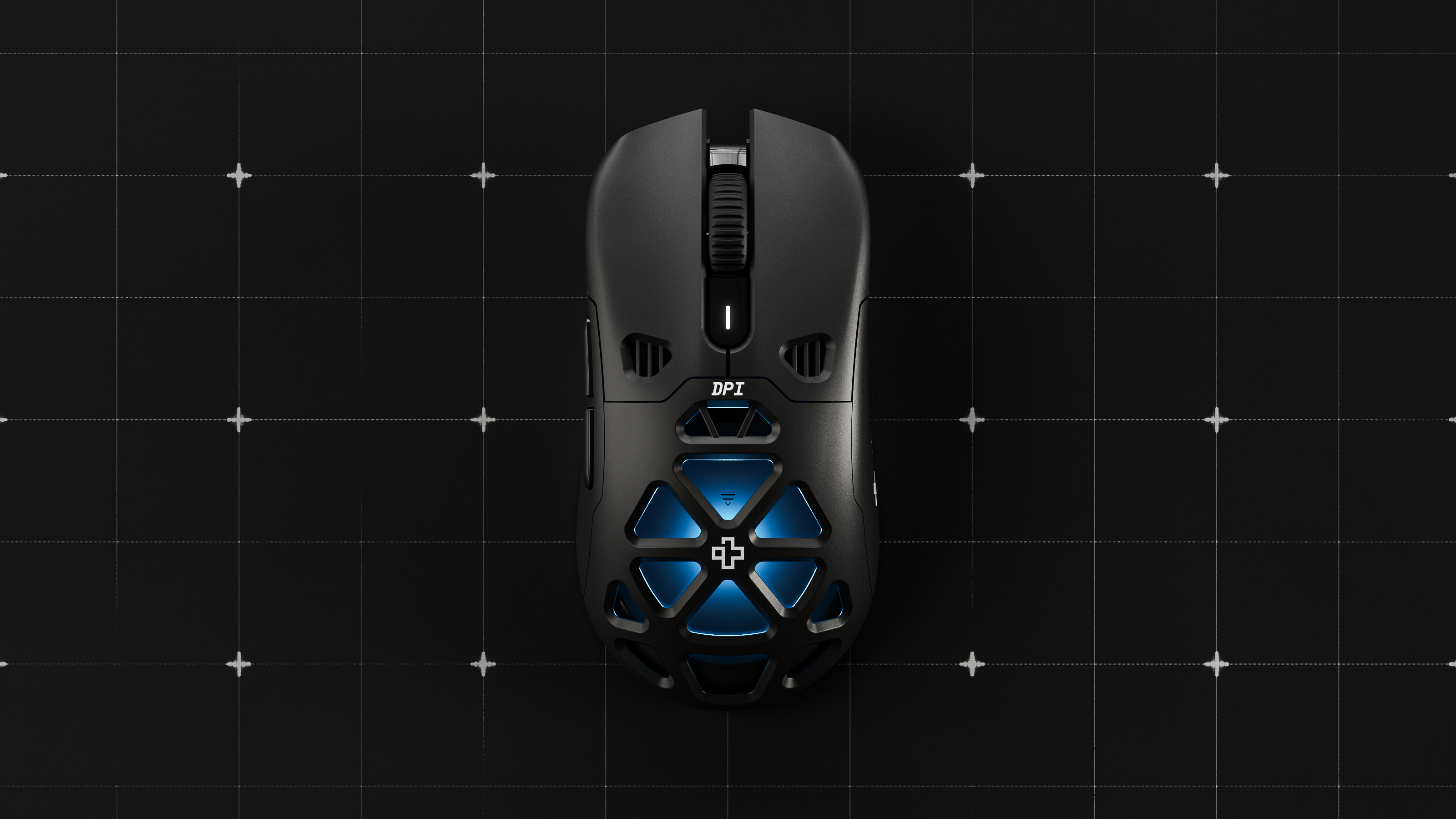 Mouse QwertyKey QKM1 Wireless Bluetooth Charging Dock Negru