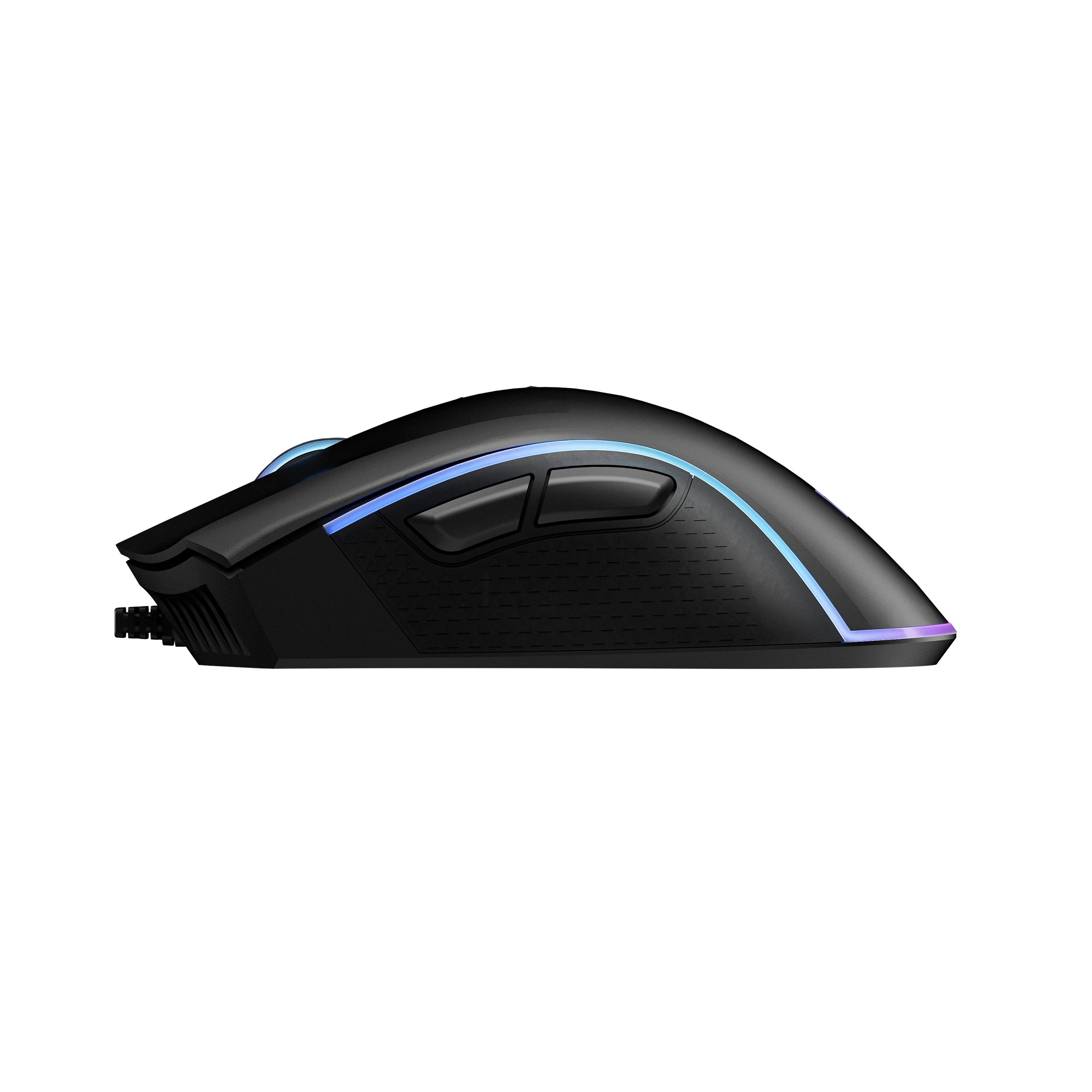 Mouse Gaming QwertyKey Forge Negru, RGB, 12.000 DPI, Software