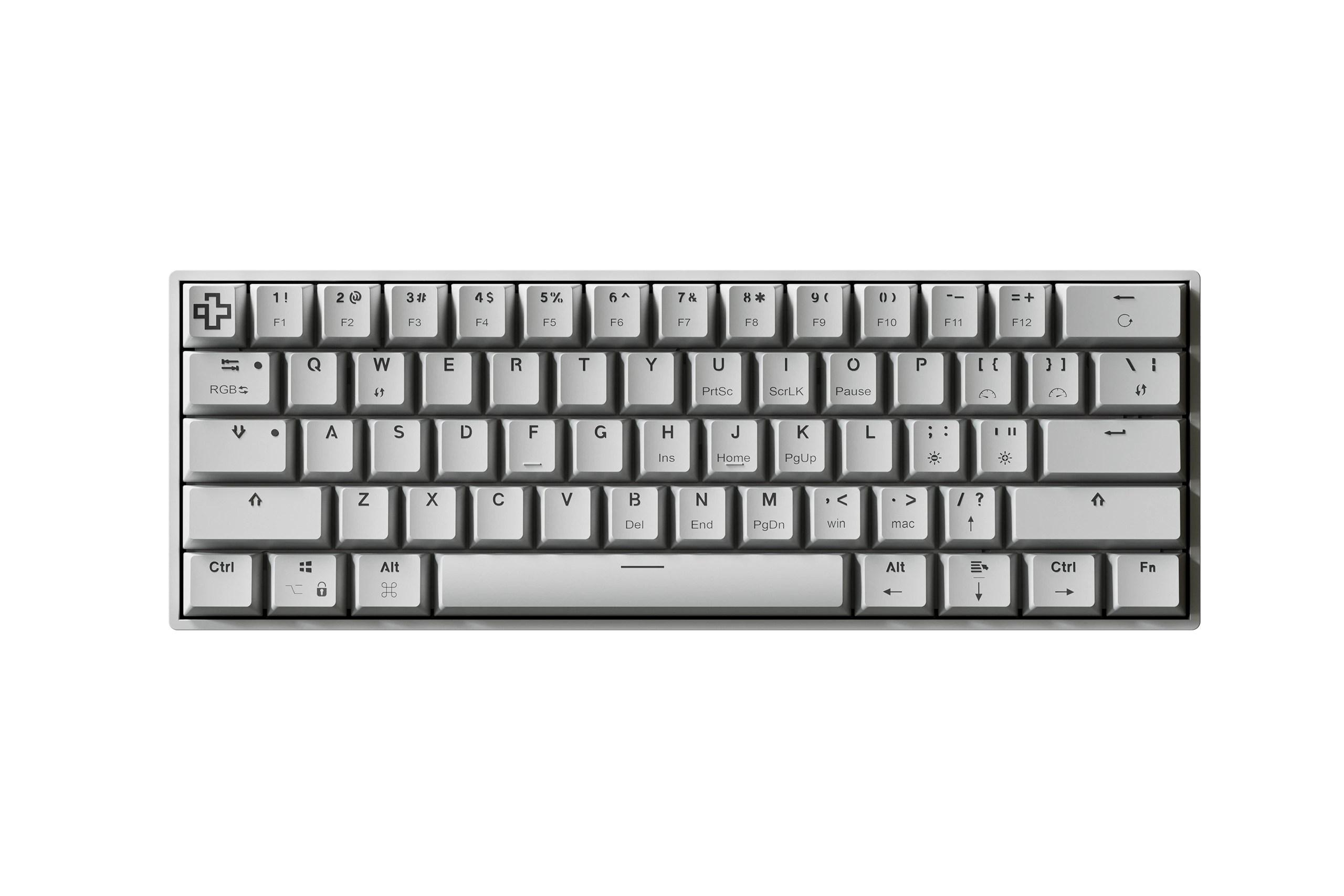 QwertyKey H61 Split Alba Hotswap RGB Klawiatura Mechaniczna Gaming