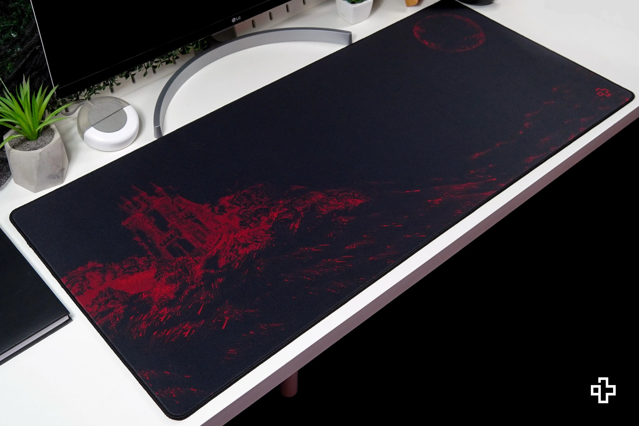 Deskmat Podkładka pod mysz QwertyKey Dracula 4mm marginesy szyte