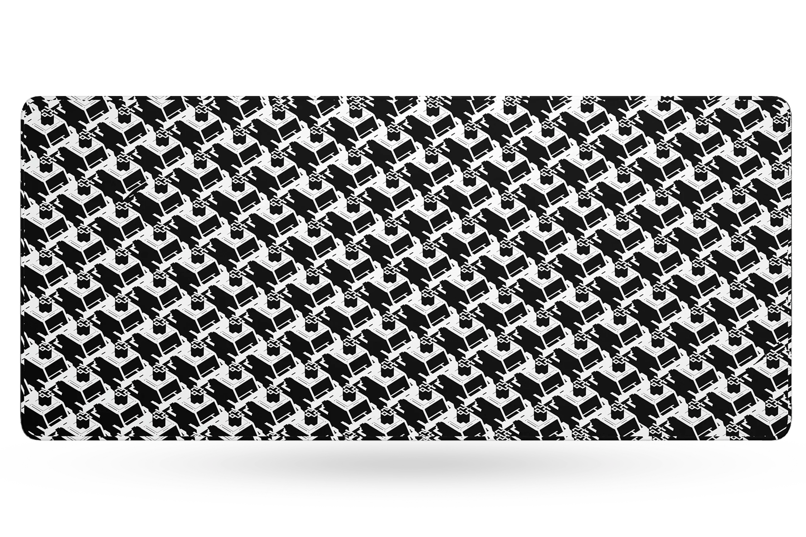 Deskmat Mousepad QwertyKey Graveyard 4mm margini cusute