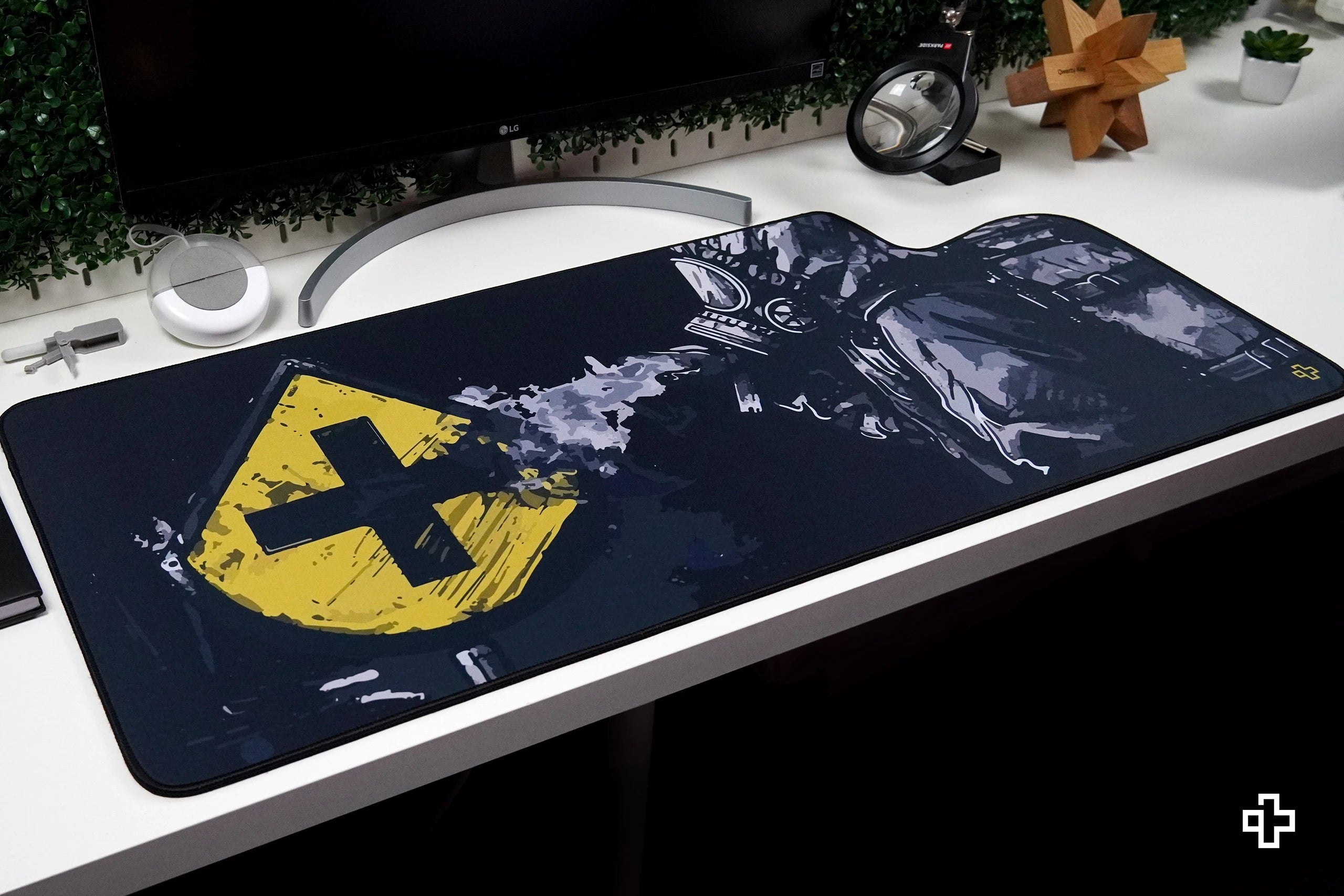 Deskmat Mousepad QwertyKey Fallout 4mm margini cusute