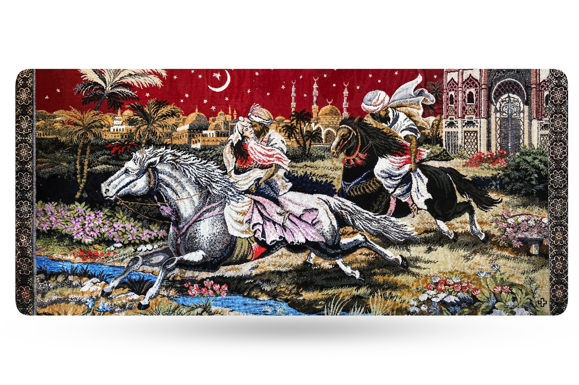 Deskmat Podkładka pod mysz QwertyKey Rapirea din Serai 4mm z przeszytymi brzegami