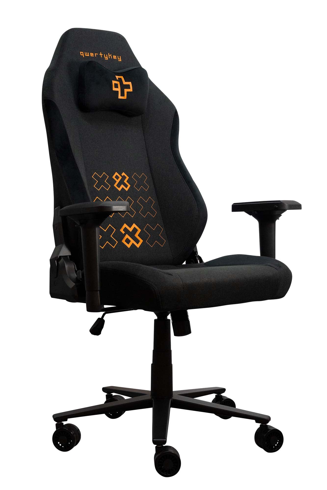 Fotel Gaming QwertyKey - QK/CTRL, czarny