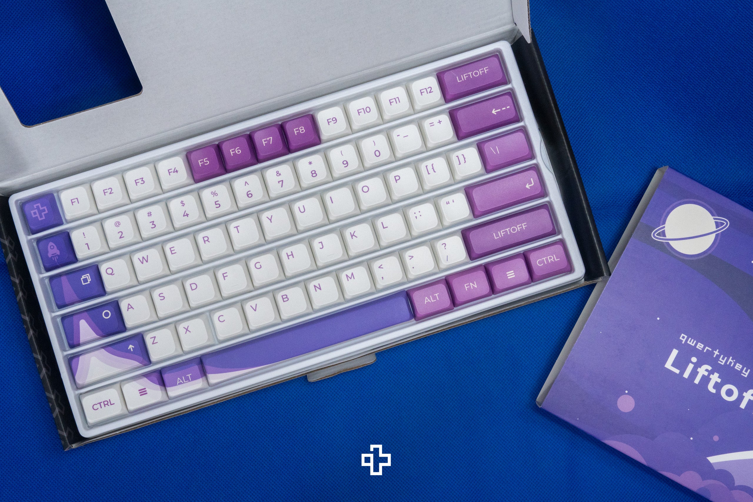 Set taste QwertyKey LiftOff Profil XDA Material PBT