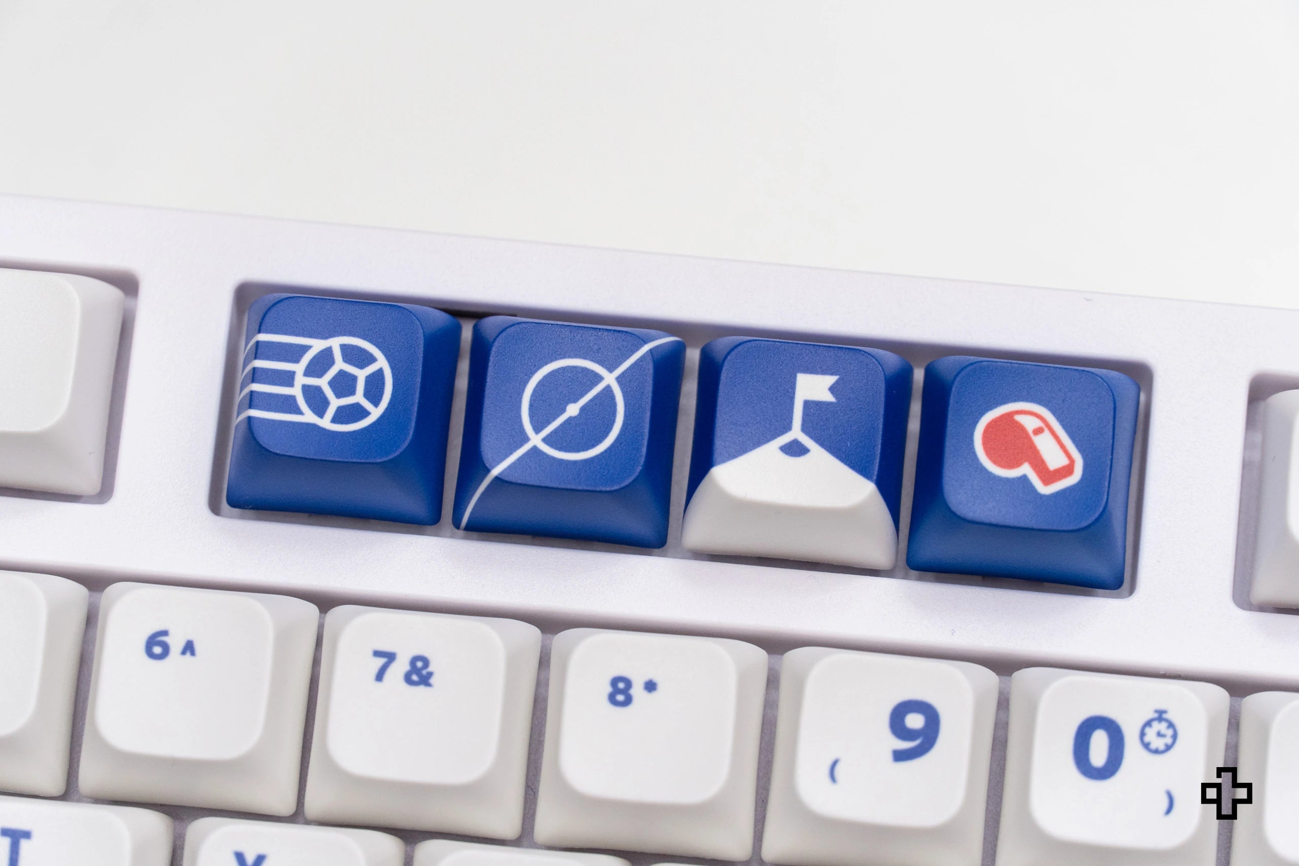 Set taste QwertyKey Euro 2024 Anglia Profil XDA Material PBT