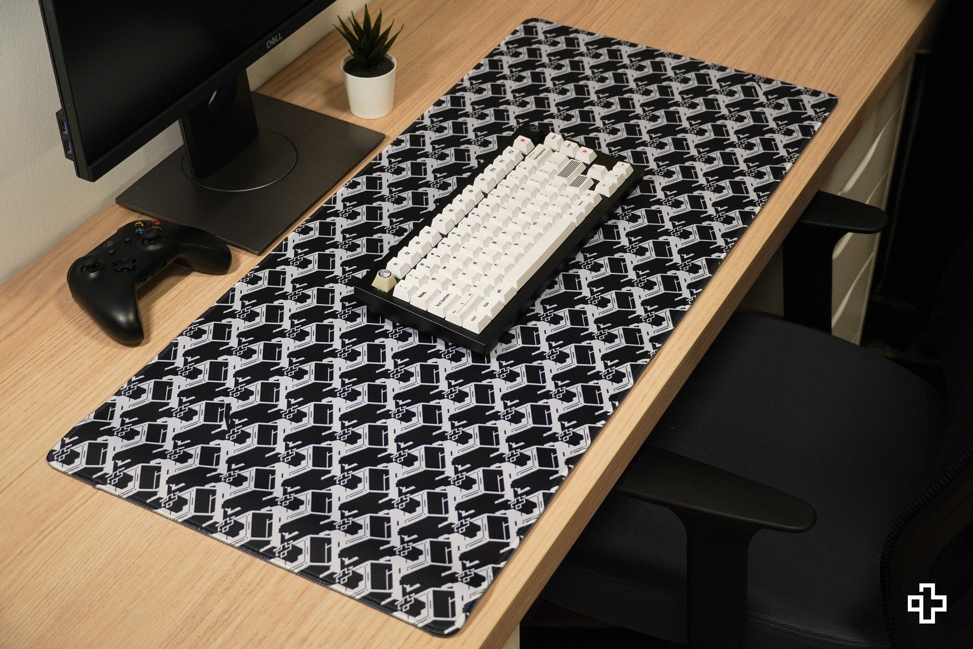 Deskmat Mousepad QwertyKey Graveyard 4mm margini cusute - QwertyKey