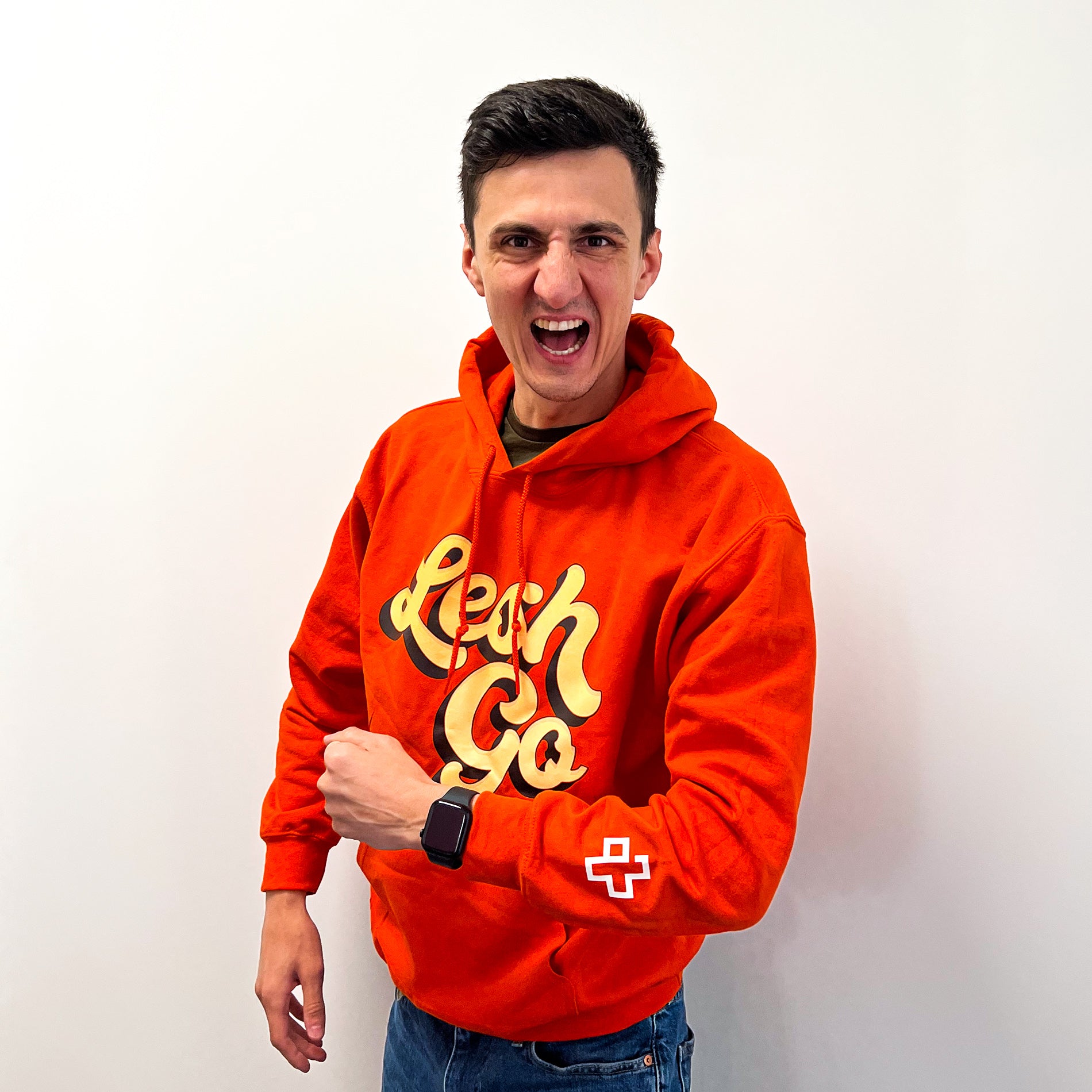 Hanorac Lesh Go Portocaliu - QwertyKey