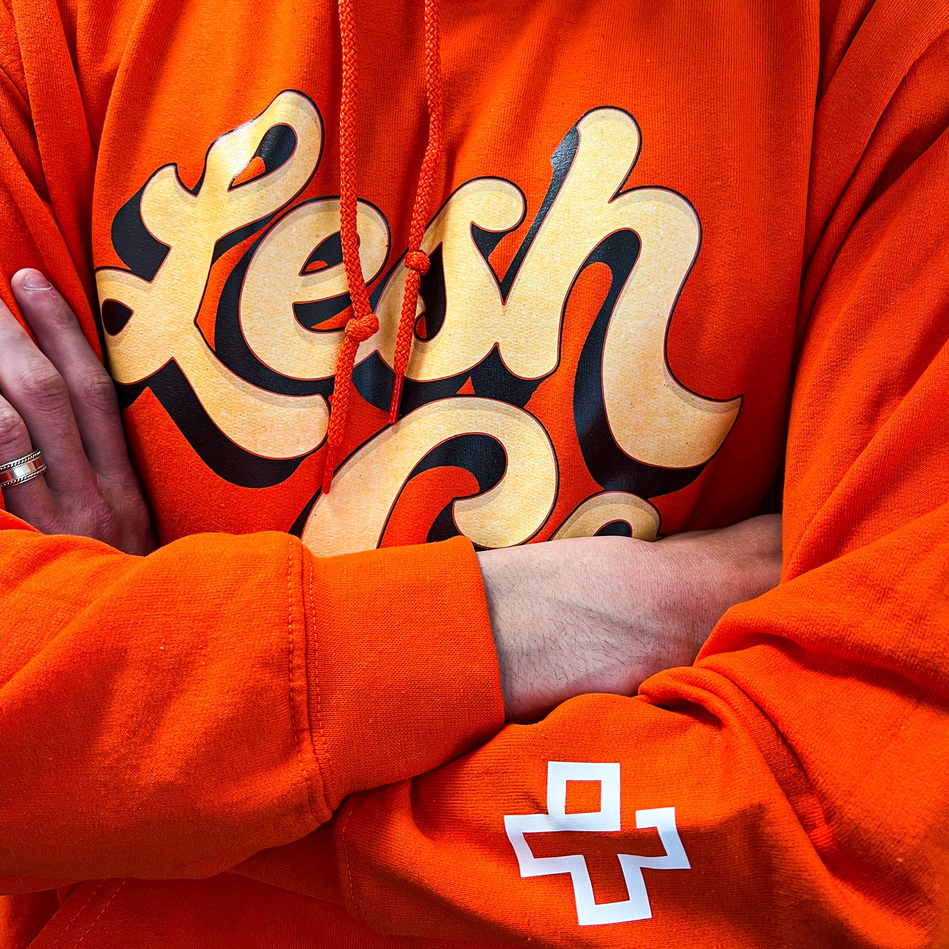 Hanorac Lesh Go Portocaliu - QwertyKey