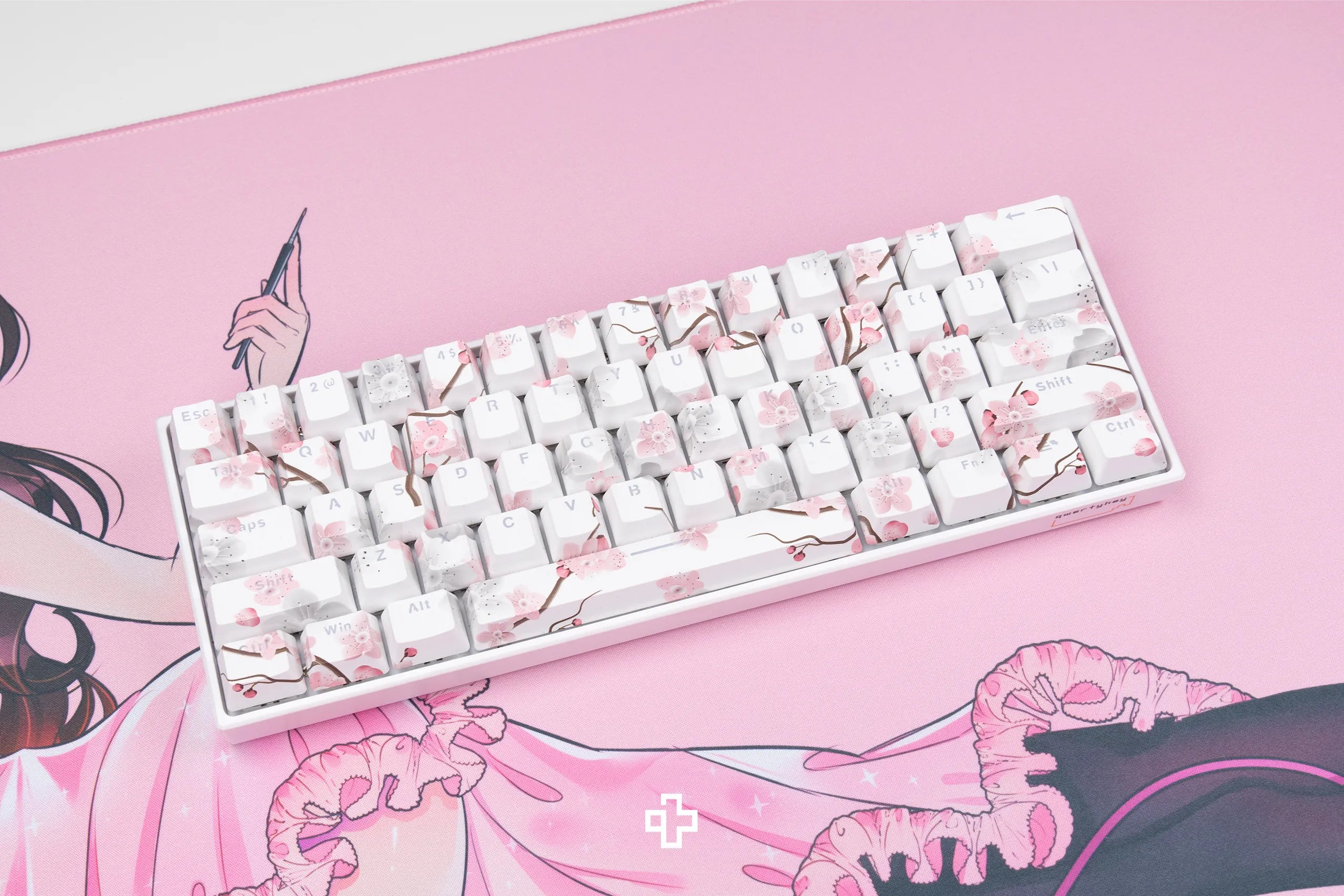 Set Taste Sakura Translucide Profil OEM Material ABS double shot