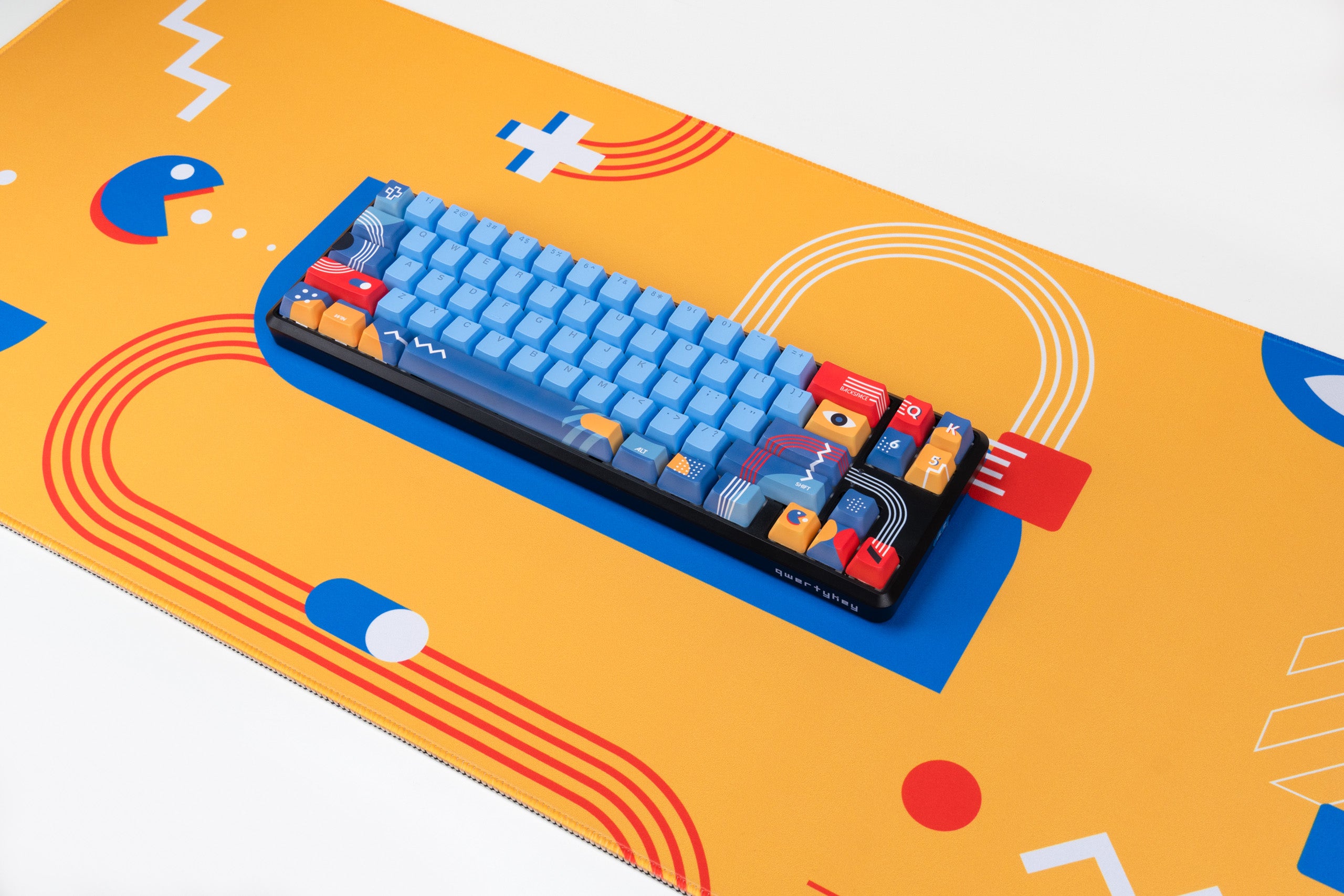 Deskmat Mousepad QwertyKey Metric 4mm margini cusute