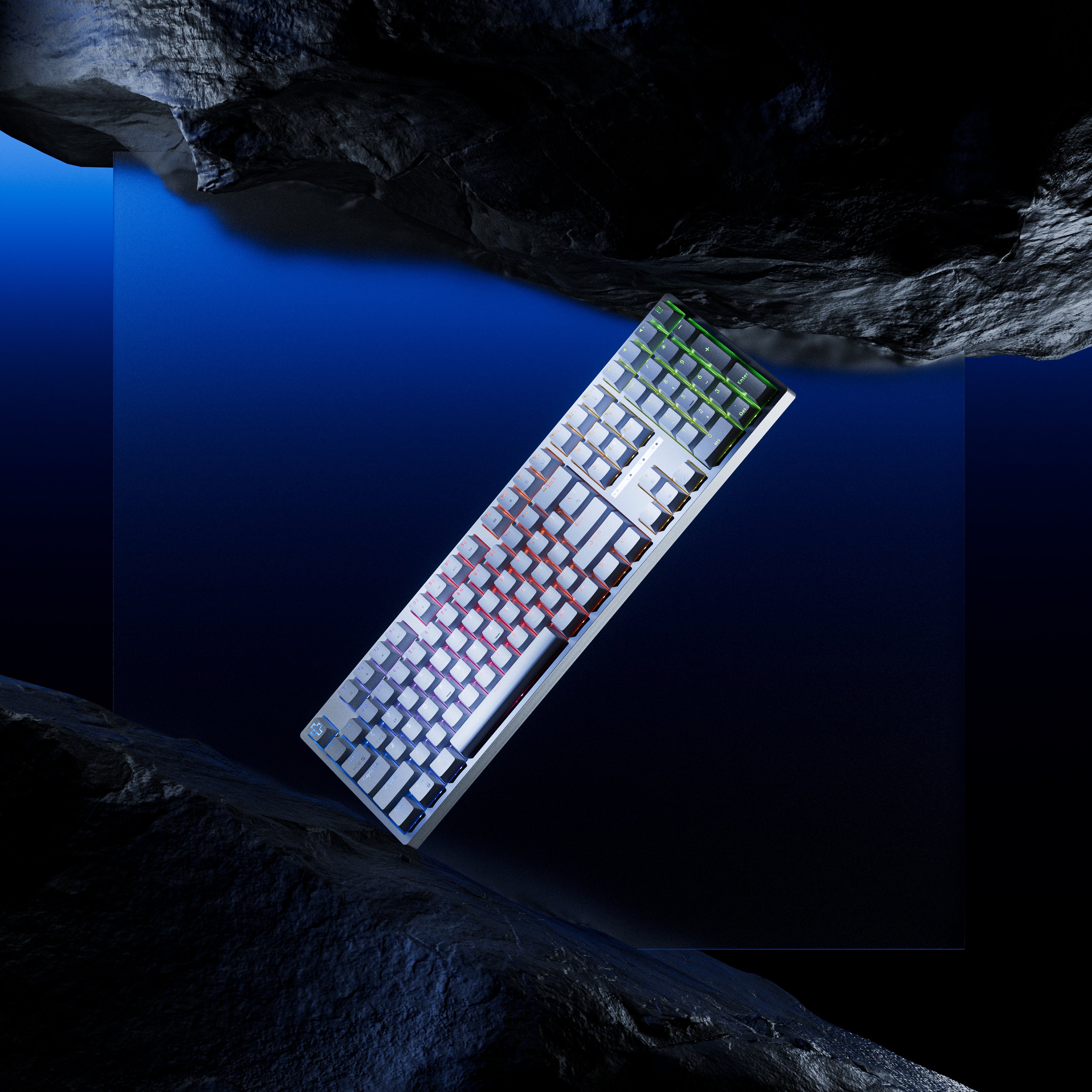 QwertyKey H100 Alba Bluetooth Wireless Hotswap RGB Tastatura Mecanica Gaming