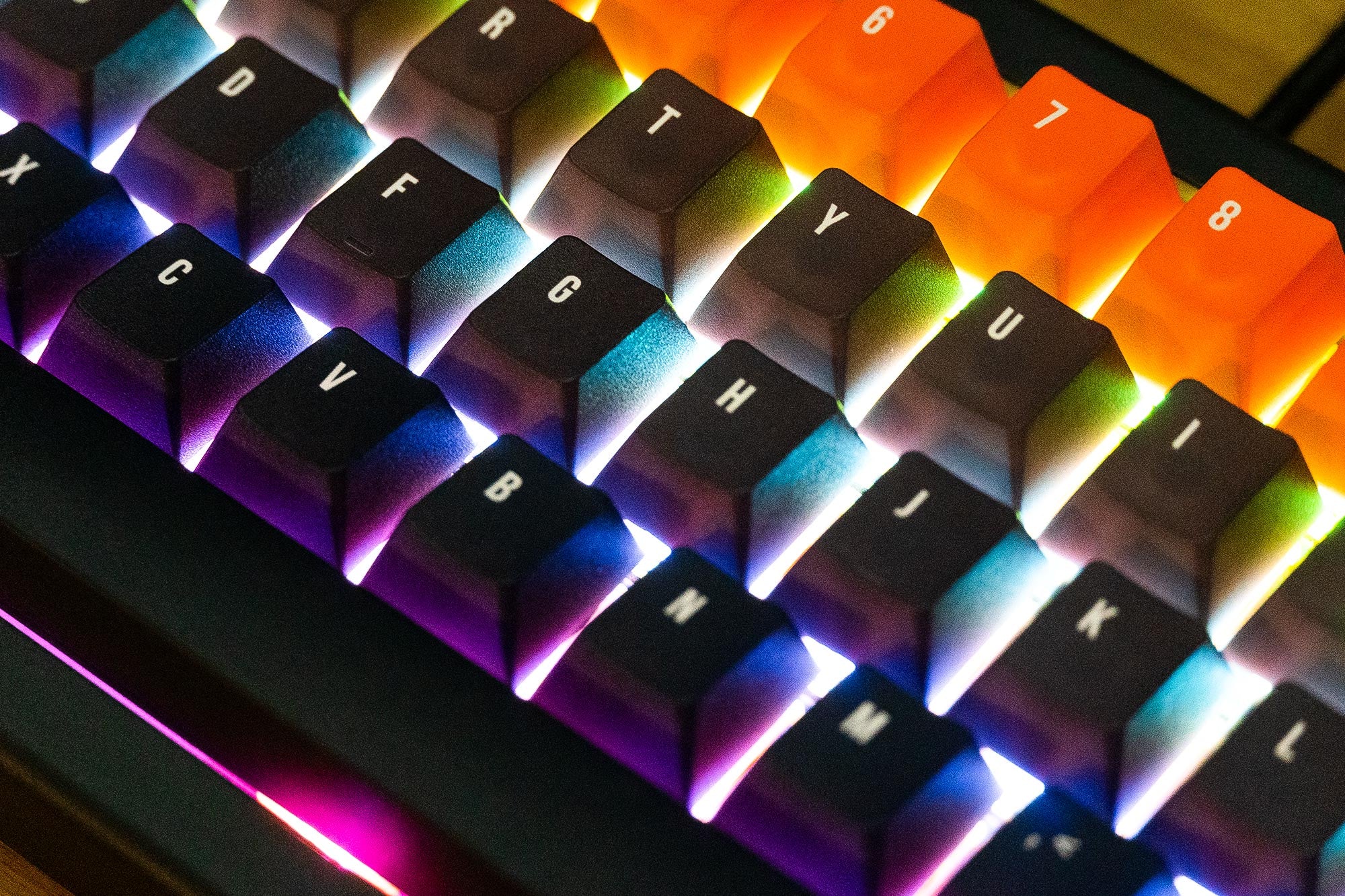 QwertyKey61 PRO Neagra Hotswap RGB VIA Gasket Mounted Tastatura Mecanica Gaming