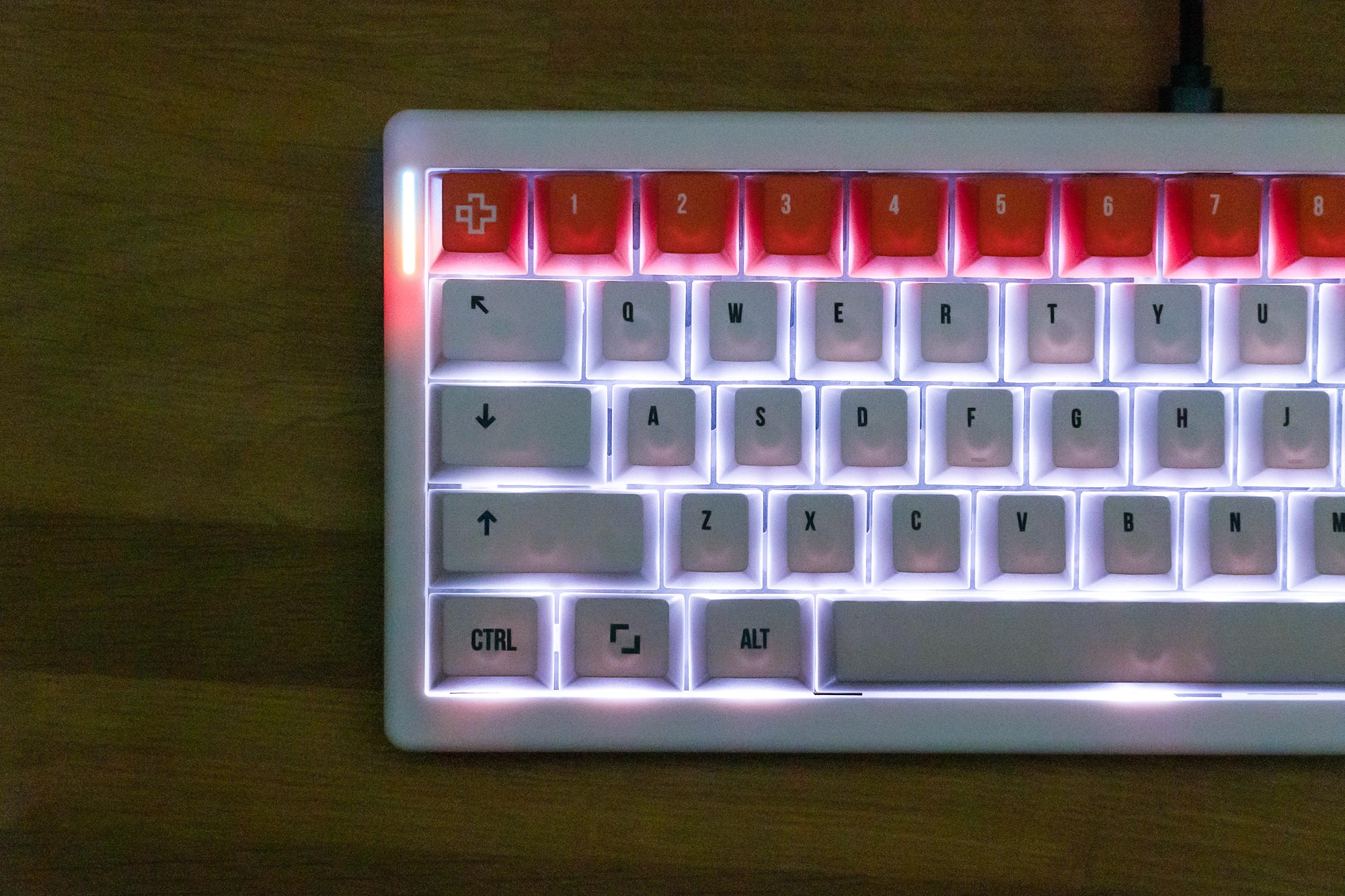 QwertyKey61 PRO Alba Hotswap RGB VIA Gasket Mounted Klawiatura Mechaniczna Gaming
