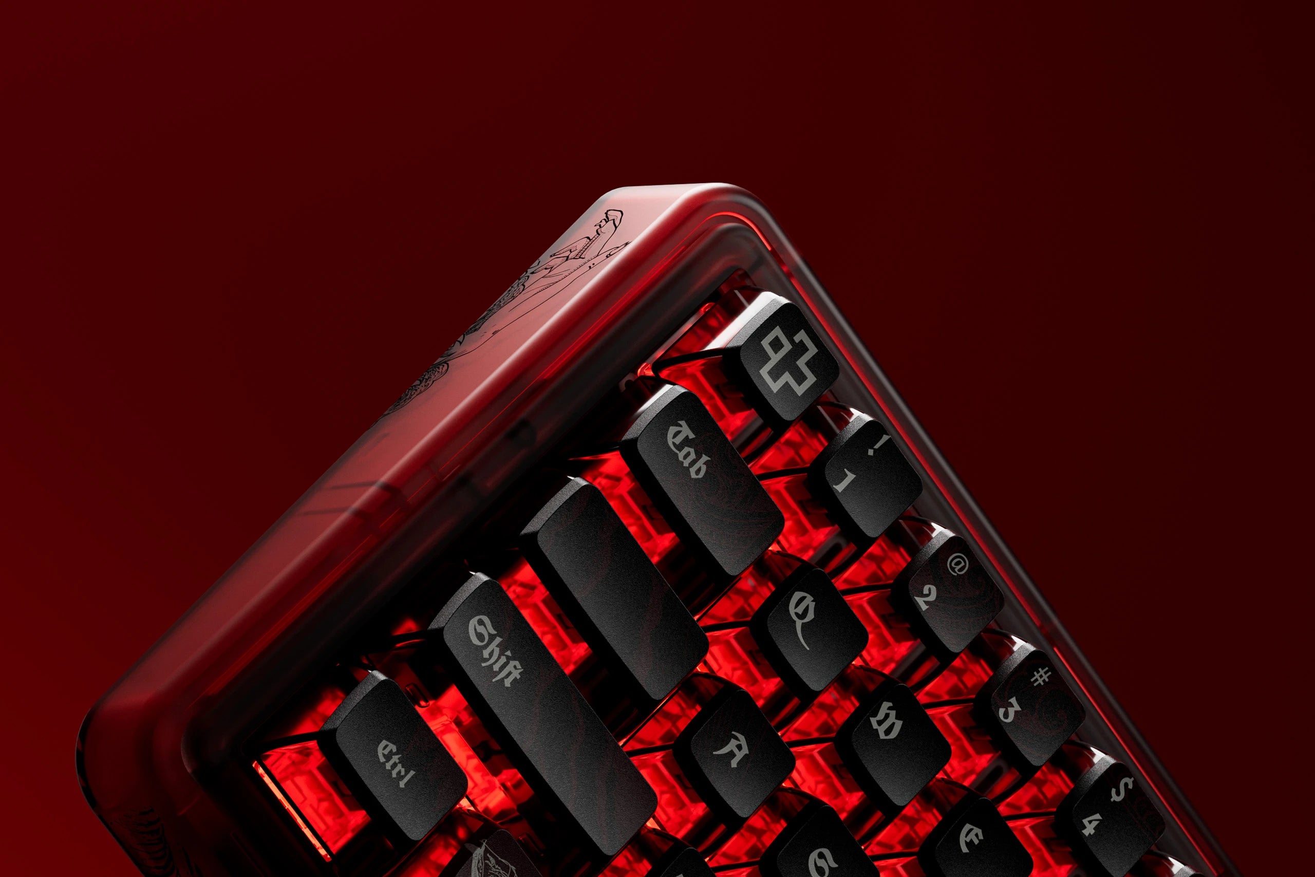 QwertyKey65 Pro Dracula Bluetooth Wireless VIA Hotswap RGB Tastatura Mecanica Gaming