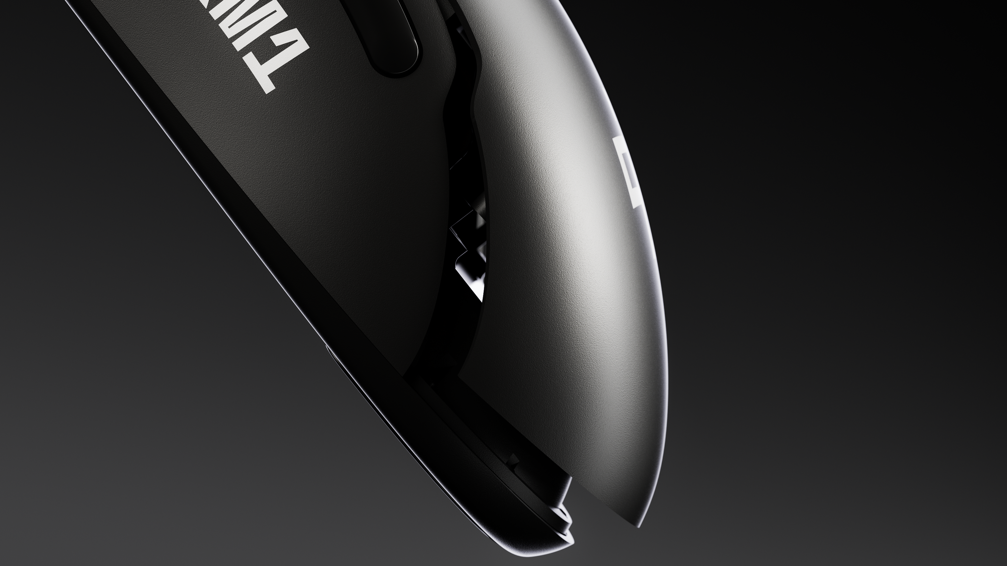 Mouse QwertyKey QKM1 Wireless Bluetooth Charging Dock Negru