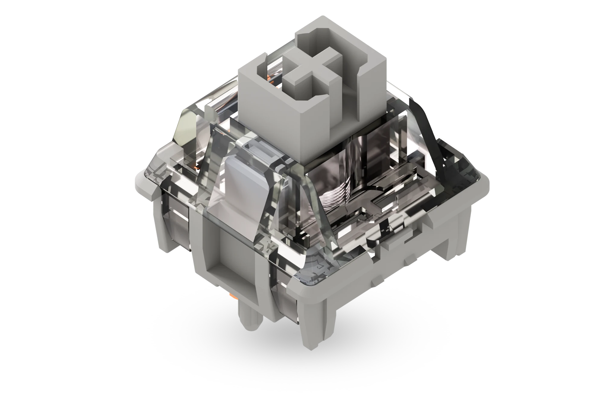 45 sztuk Silver Pro Switches Akko