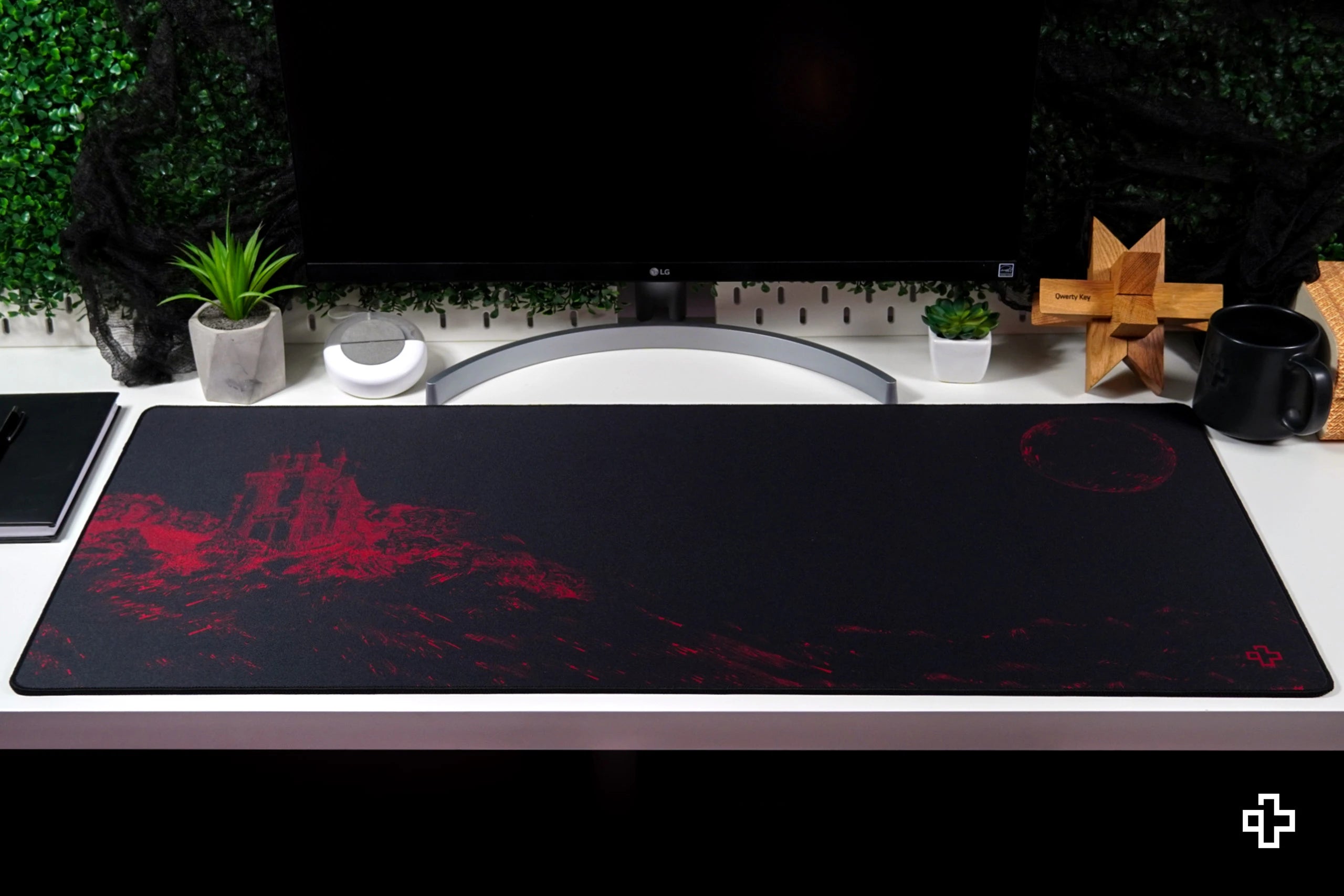 Deskmat Podkładka pod mysz QwertyKey Dracula 4mm marginesy szyte