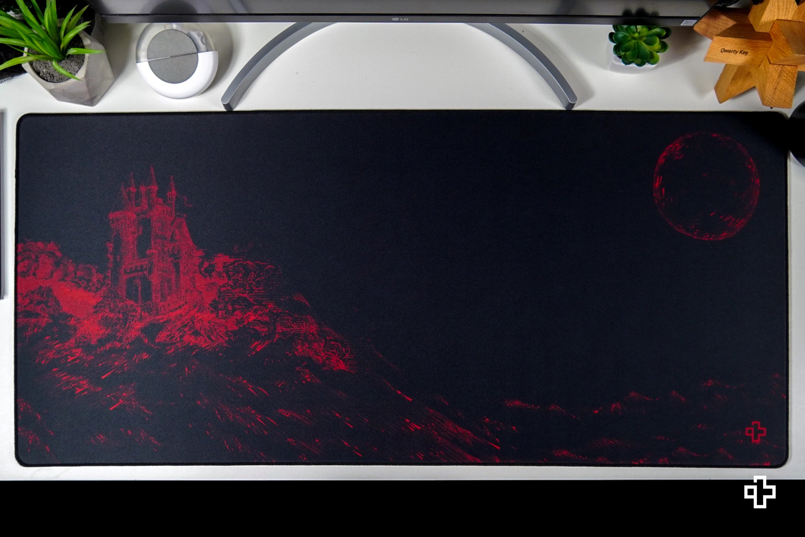 Deskmat Podkładka pod mysz QwertyKey Dracula 4mm marginesy szyte