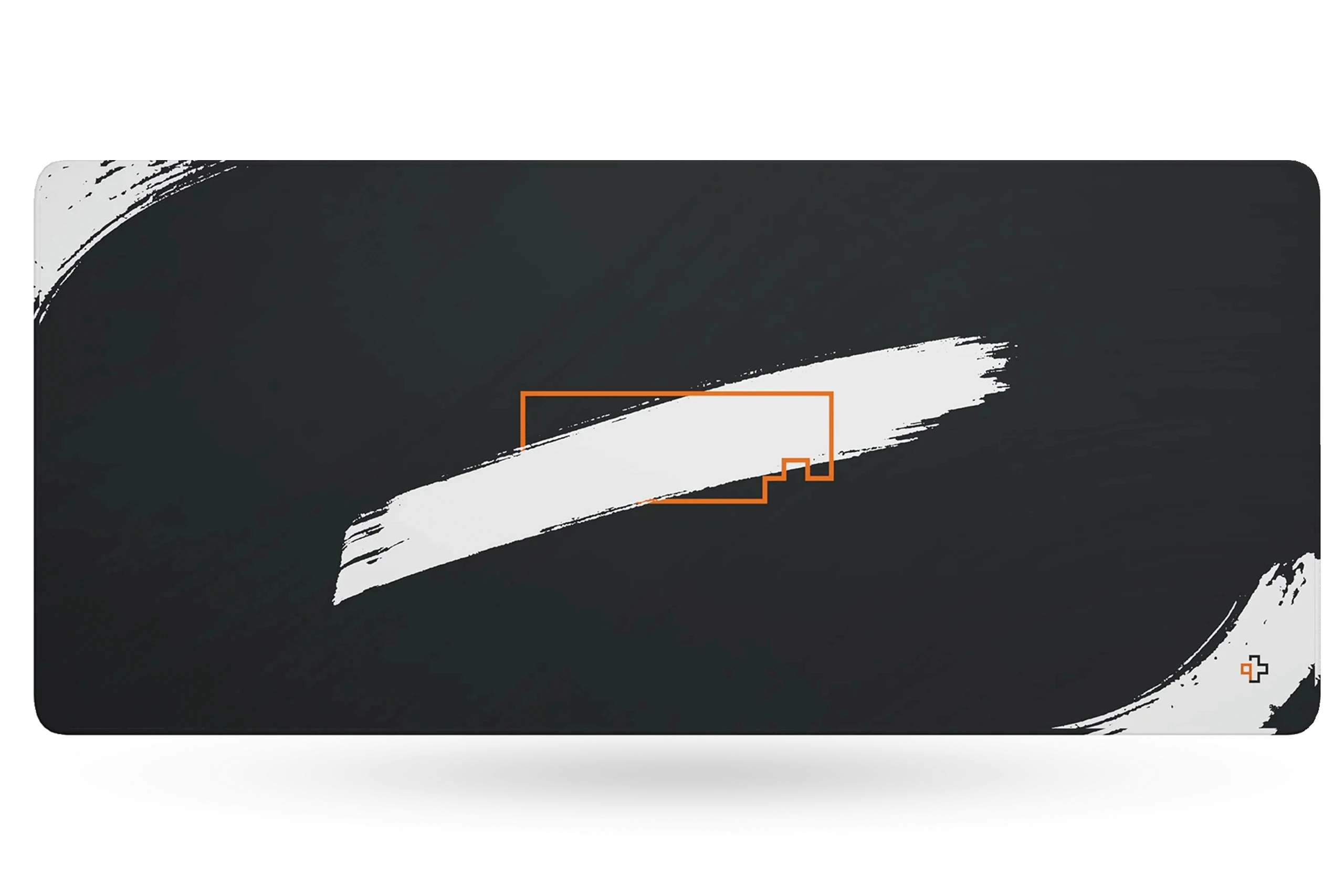 Deskmat Podkładka pod mysz QwertyKey Czarna 4mm z przeszytymi brzegami