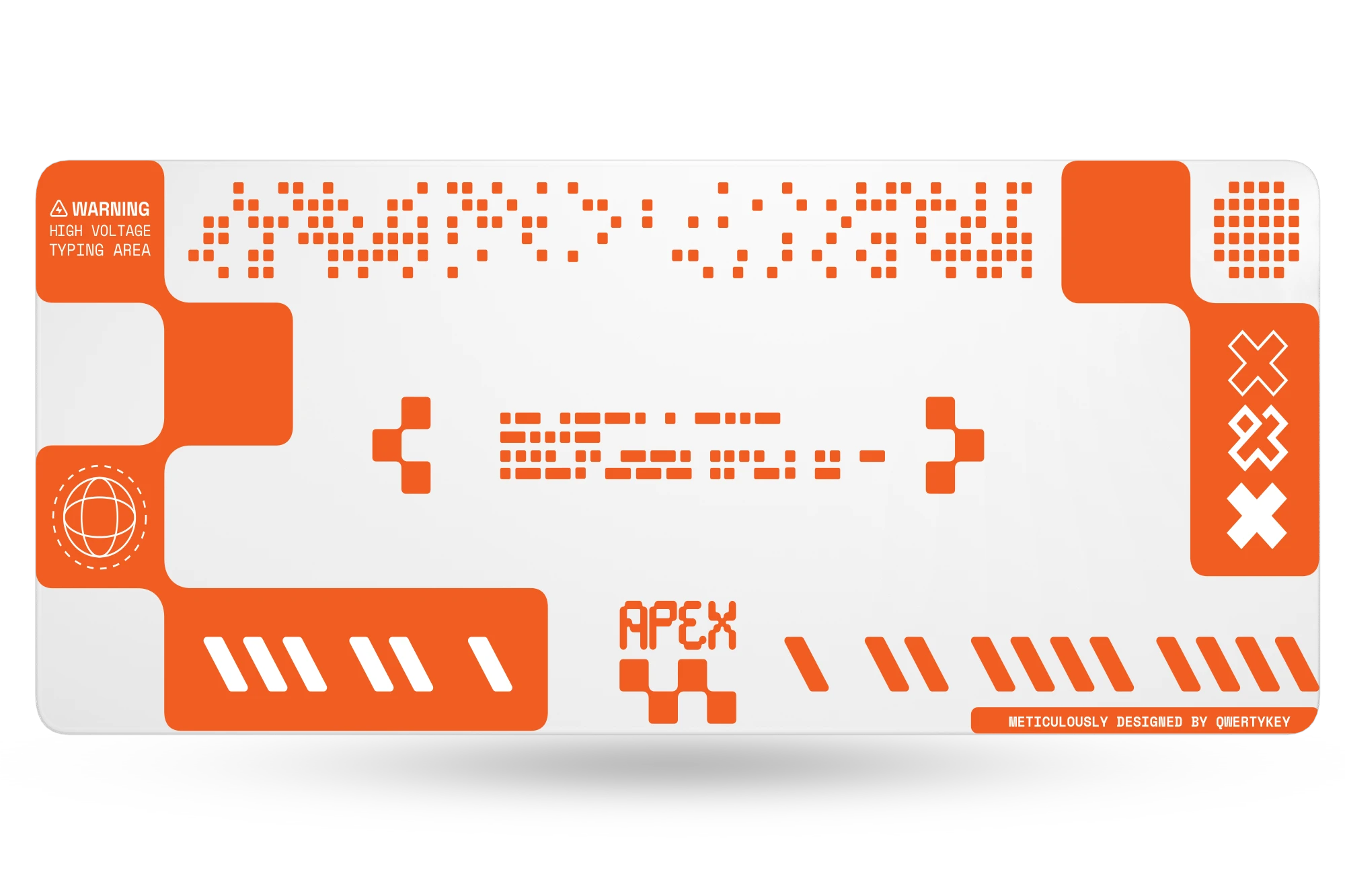 Deskmat Podkładka pod mysz QwertyKey Apex 4mm z przeszytymi brzegami