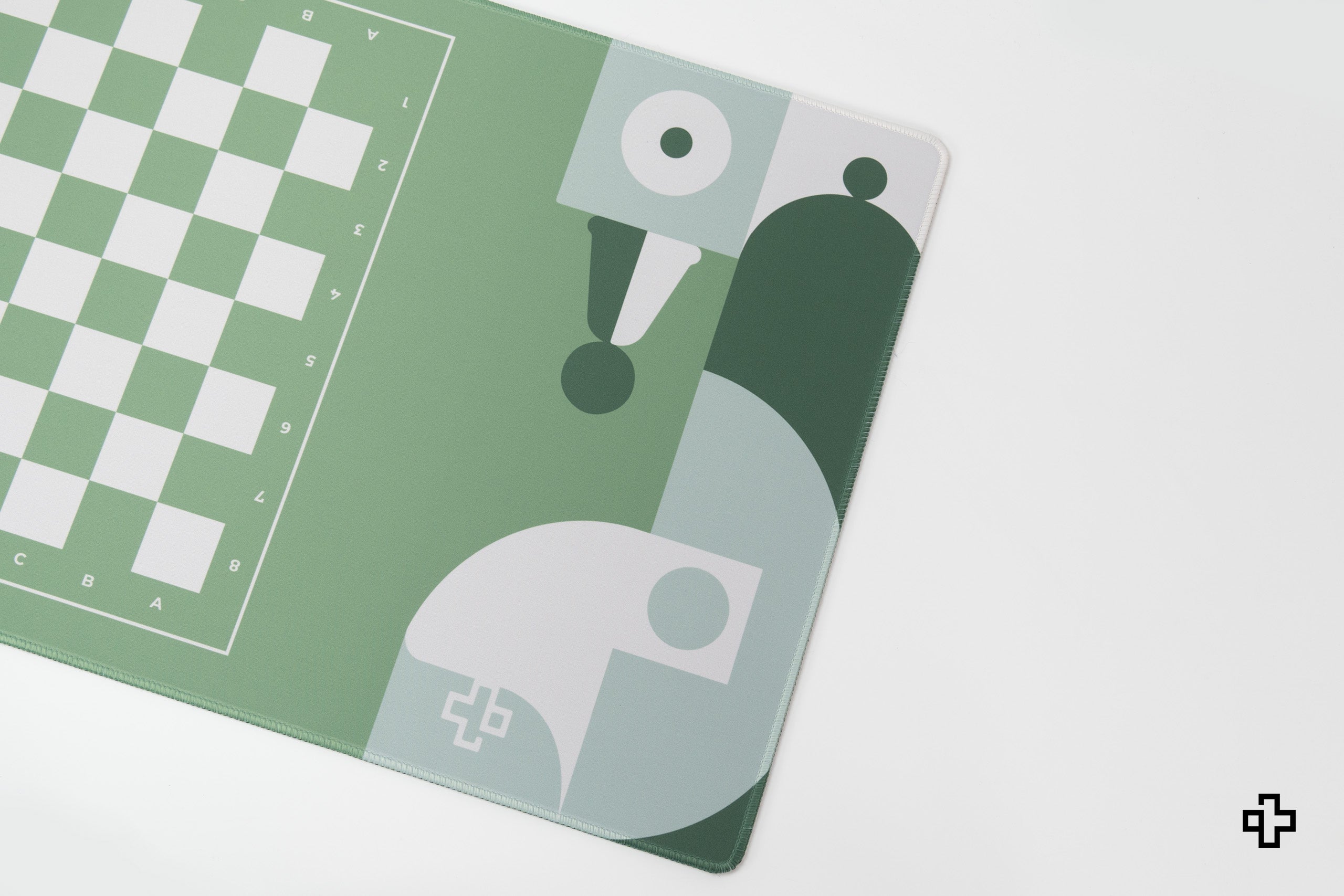 Deskmat Mousepad QwertyKey Chess 4mm margini cusute