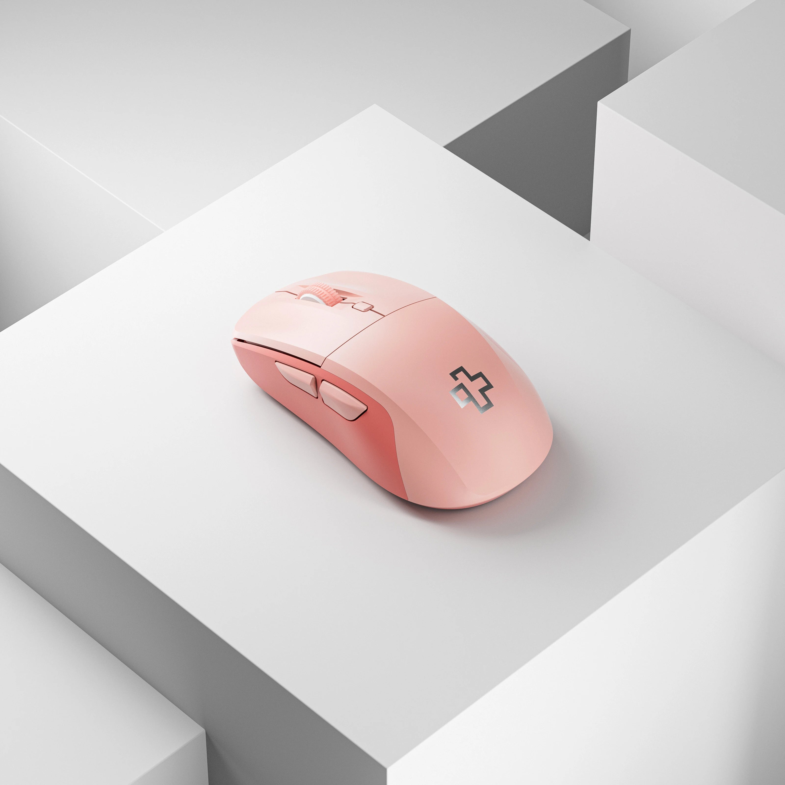 Mouse QwertyKey Flow Office Bluetooth Wireless RGB Roz