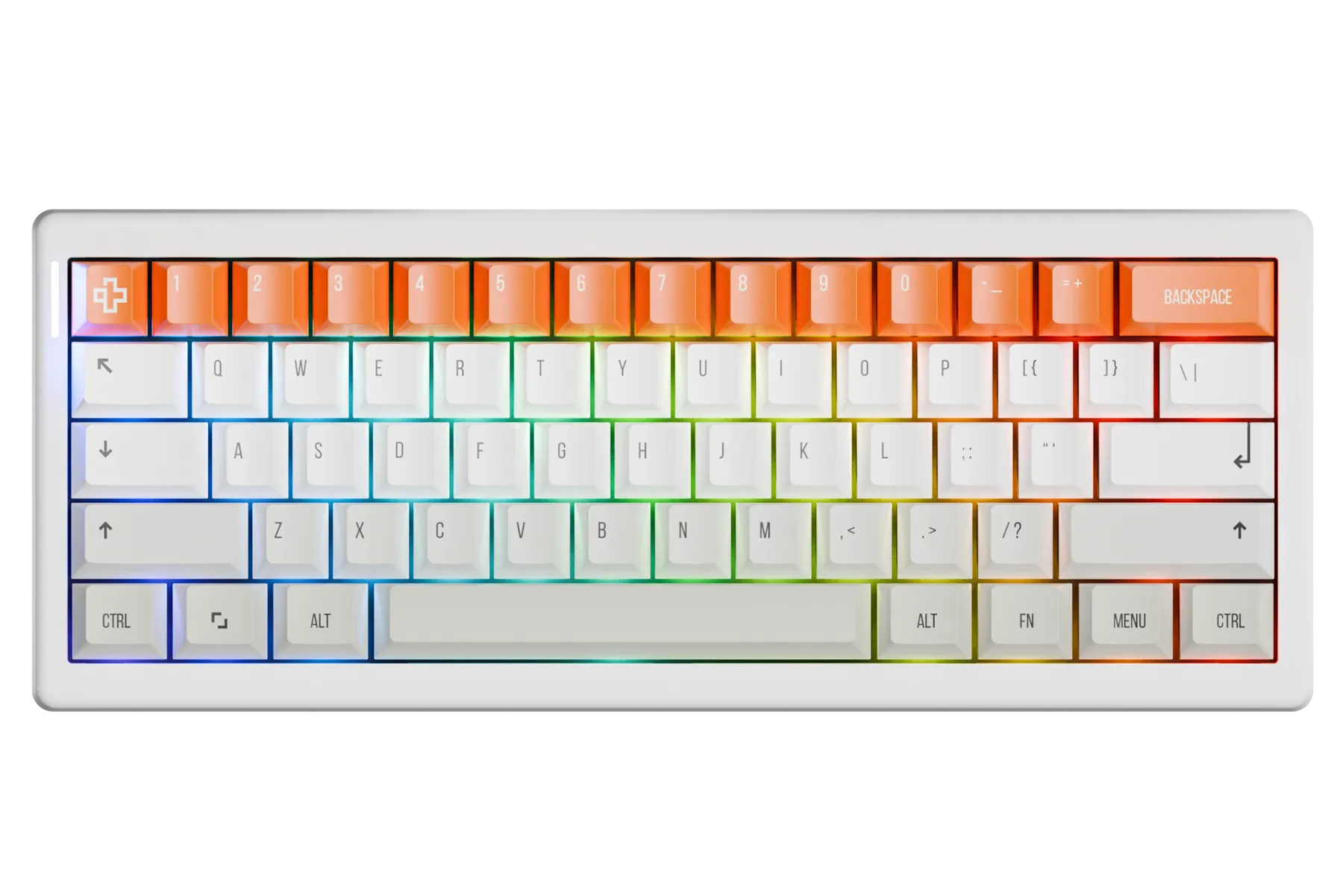 QwertyKey61 PRO Alba Hotswap RGB VIA Gasket Mounted Klawiatura Mechaniczna Gaming