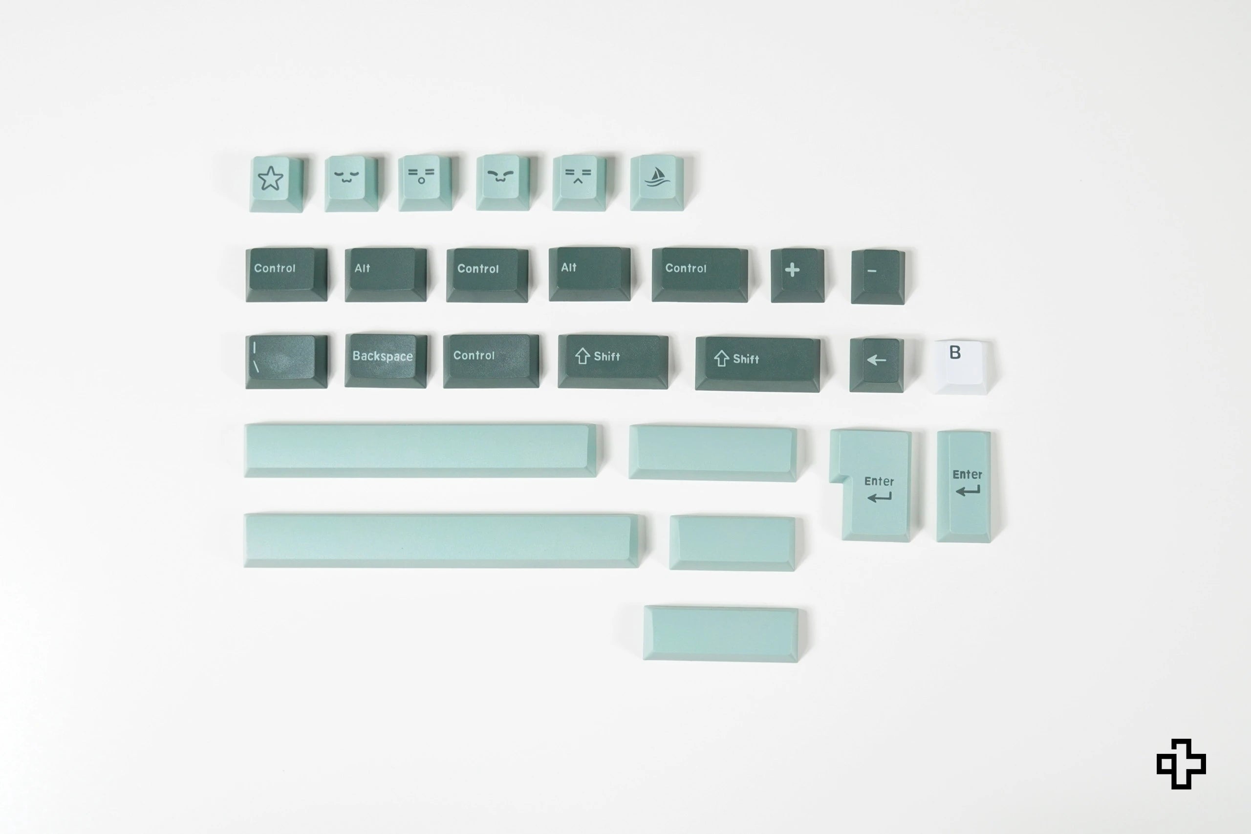 Set Taste QWERTY Olive V2 PBT Double Shot