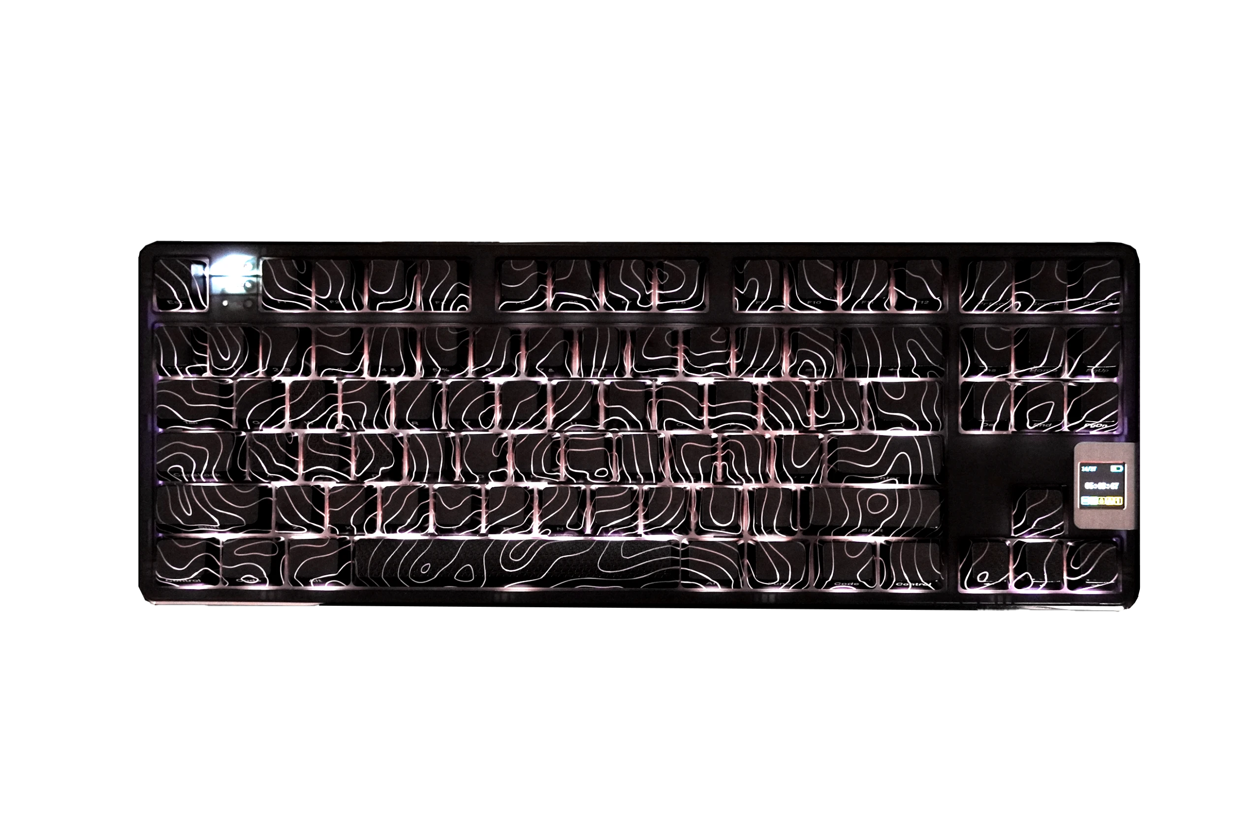 Ustaw Smak Topograficzny QwertyKey Technologia IMD Czarny