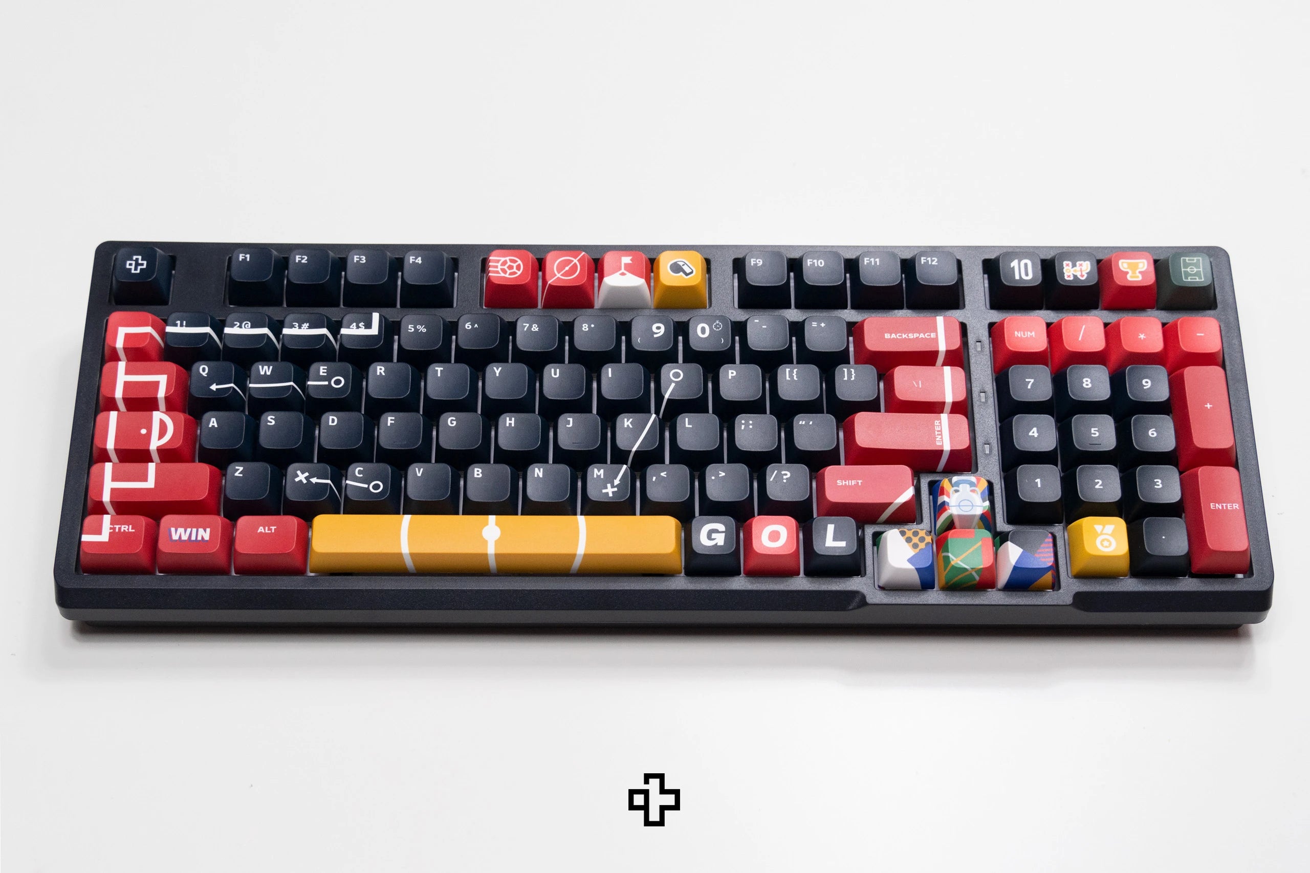 Set taste QwertyKey Euro 2024 Germania Profil XDA Material PBT