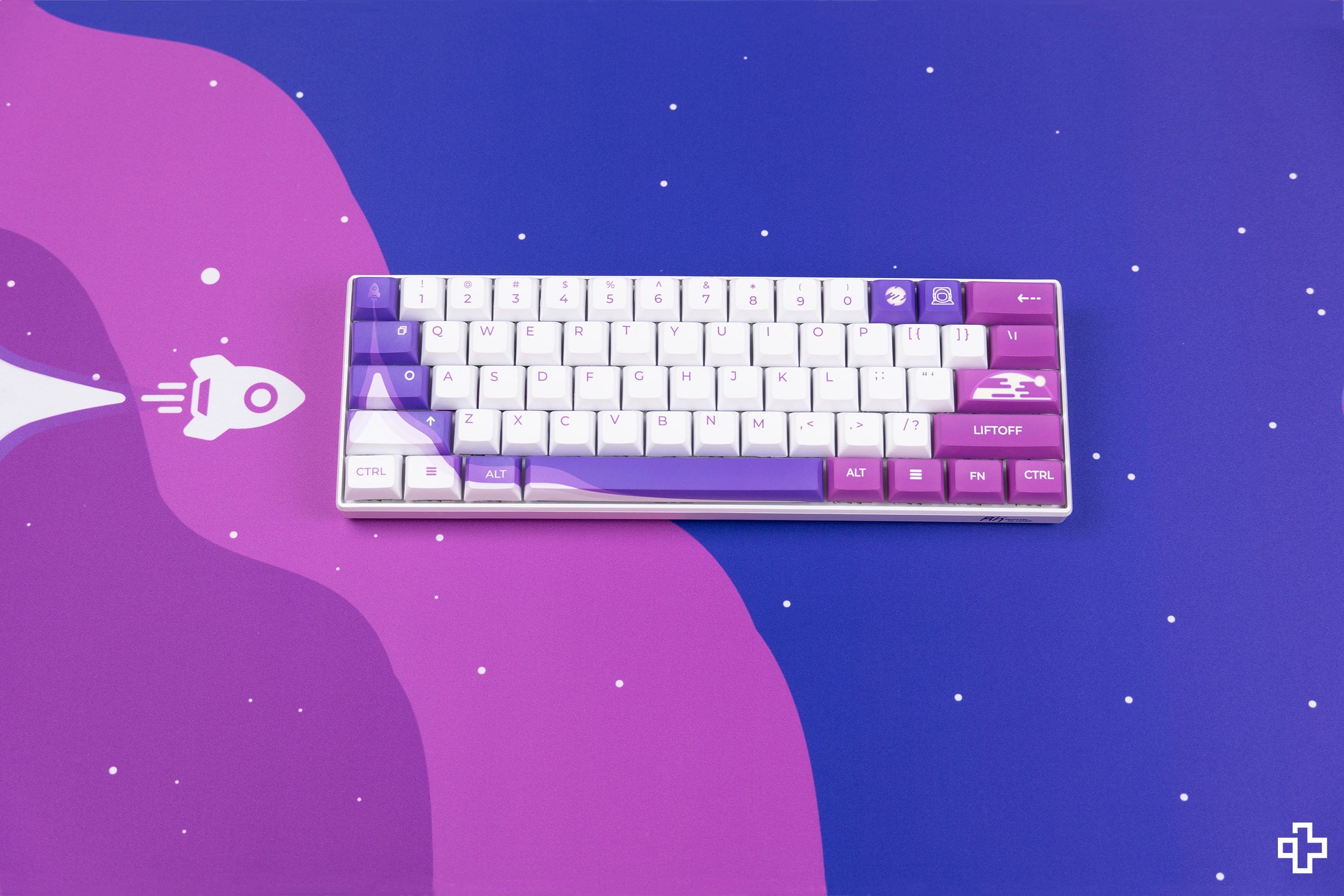 Deskmat Mousepad QwertyKey LiftOff 4mm margini cusute - QwertyKey