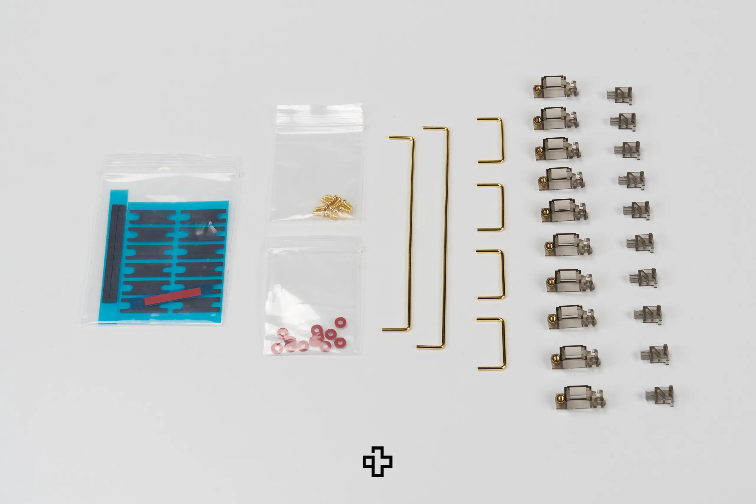 Set stabilizatoare DUROCK V2 smokey cu șuruburi